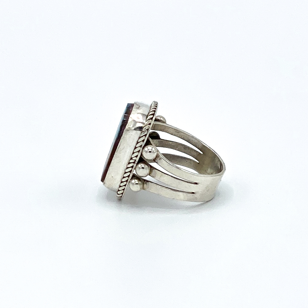 Natural Pilot Mountain Turquoise Ring - Image 3