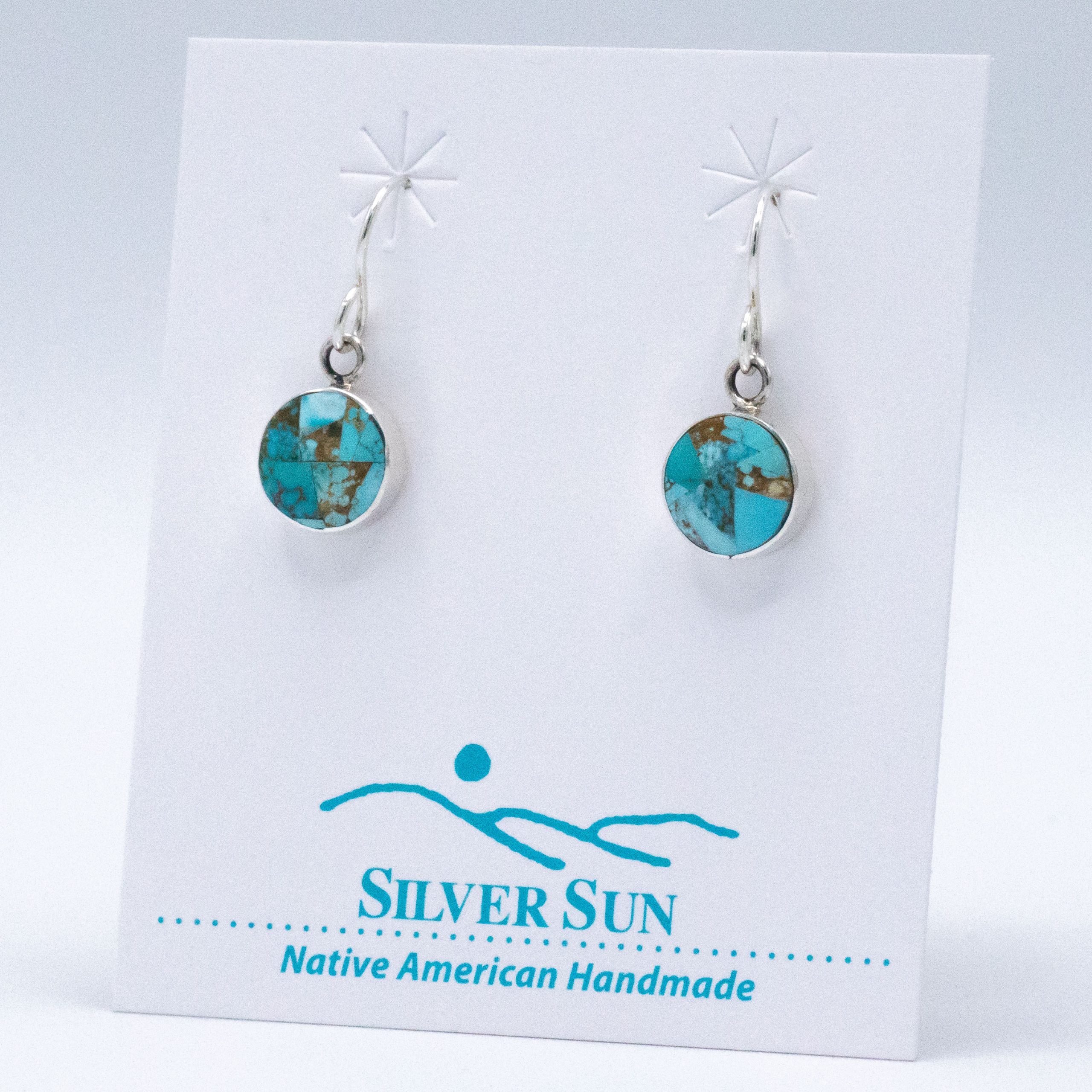 Natural Number 8 Dangle Earrings - Image 3