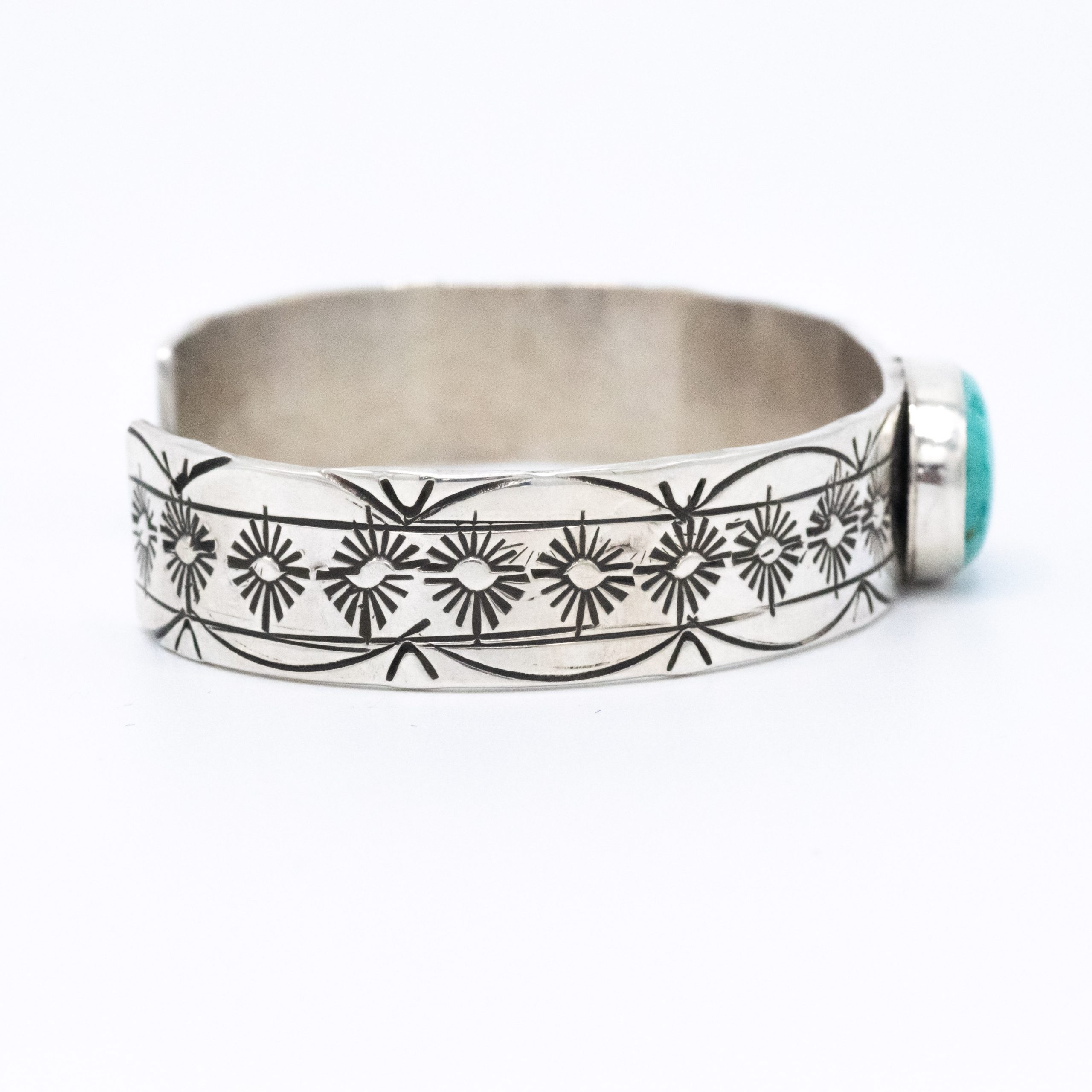 Stamped Silver Verde Valley Cuff - Image 3