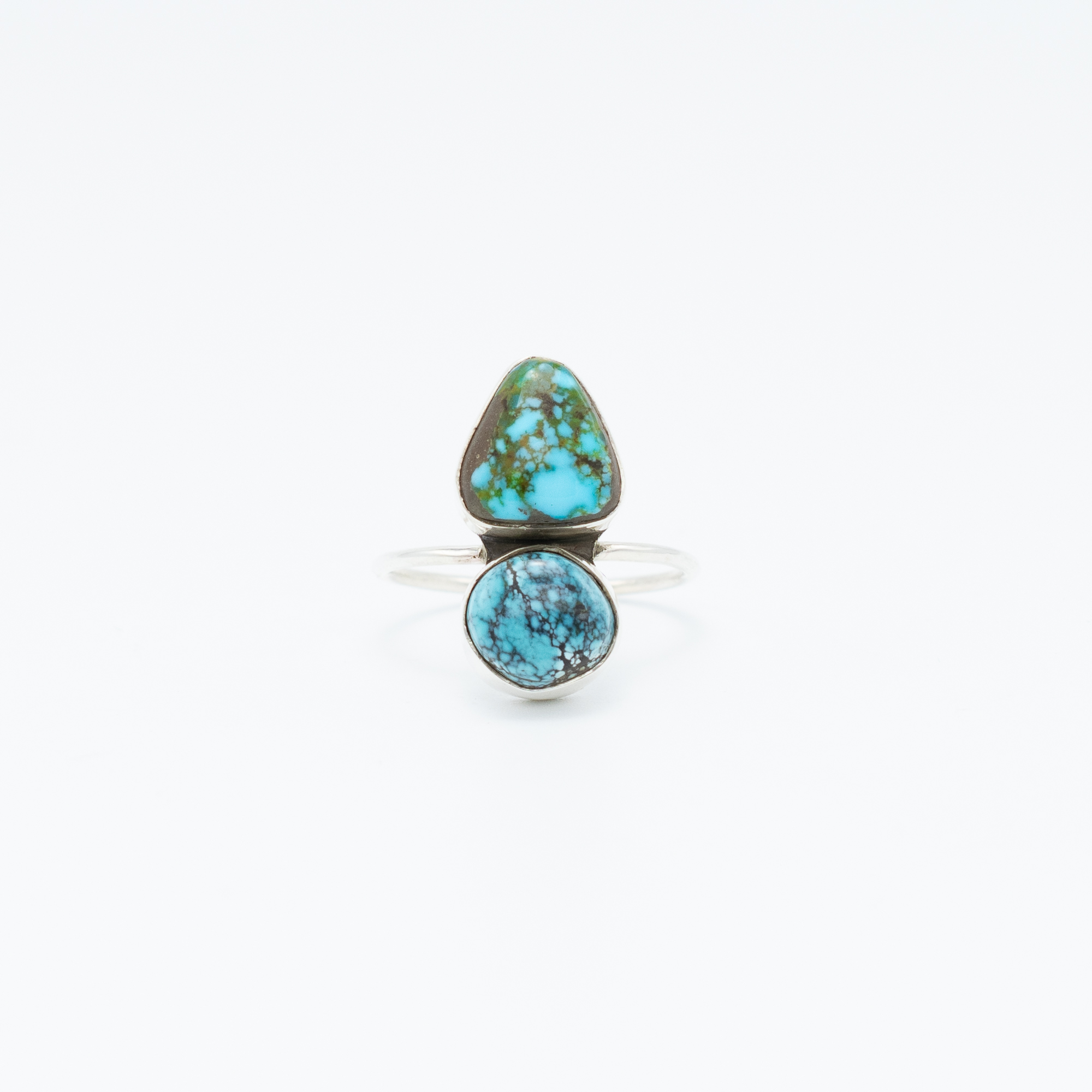Blue Moon Turquoise & Kingman Turquoise Ring