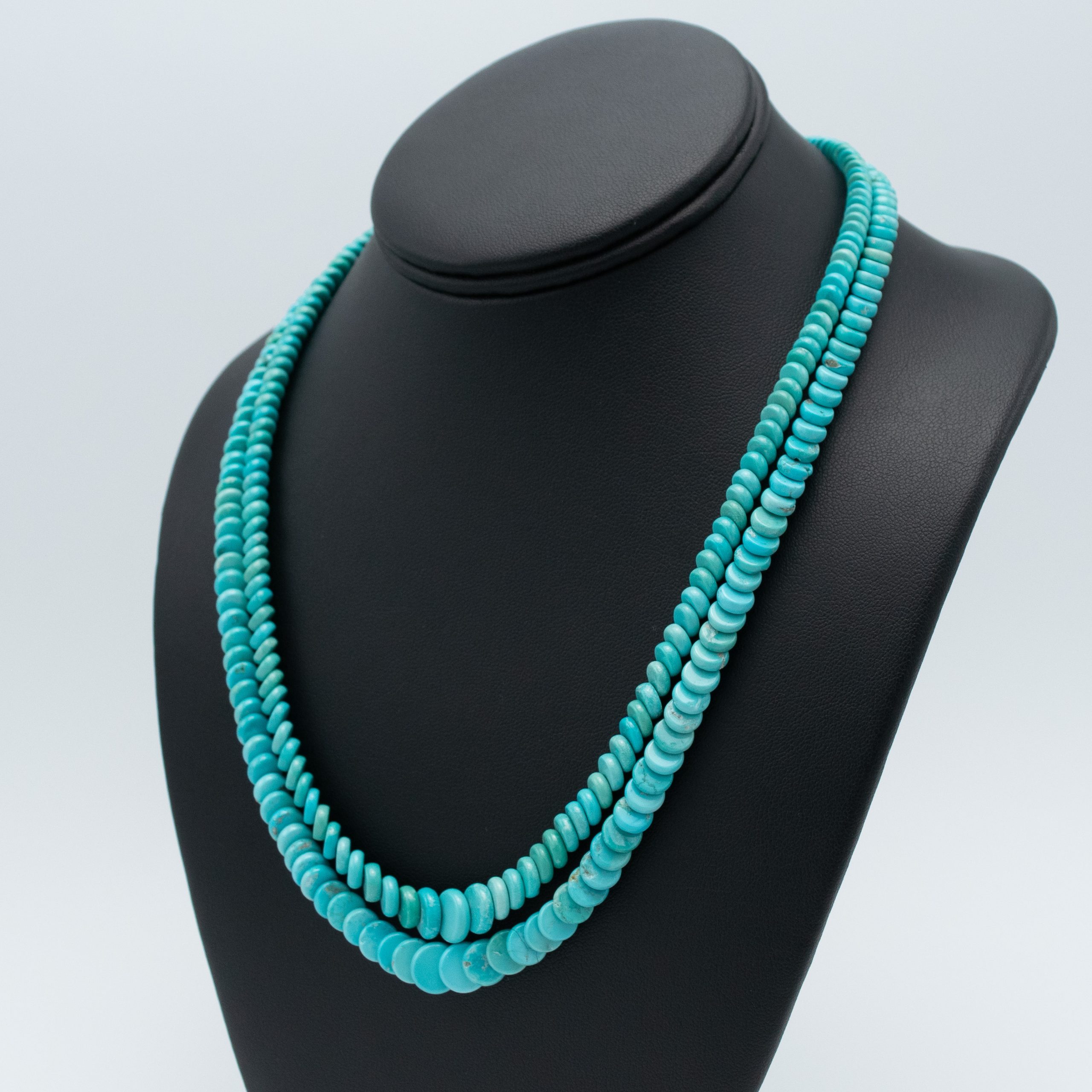 Sleeping Beauty Turquoise Bead Necklace - Image 3