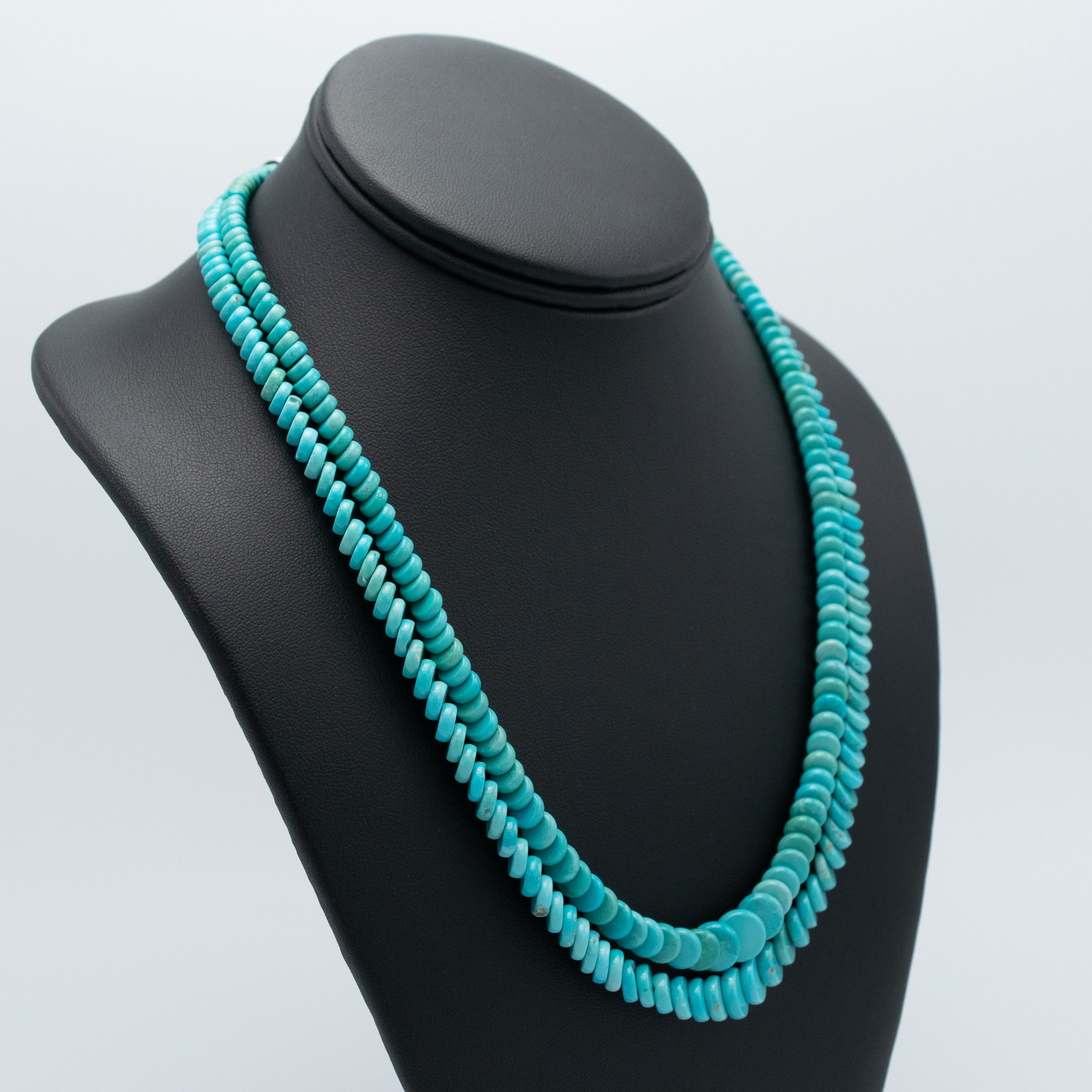 Sleeping Beauty Turquoise Bead Necklace - Image 2