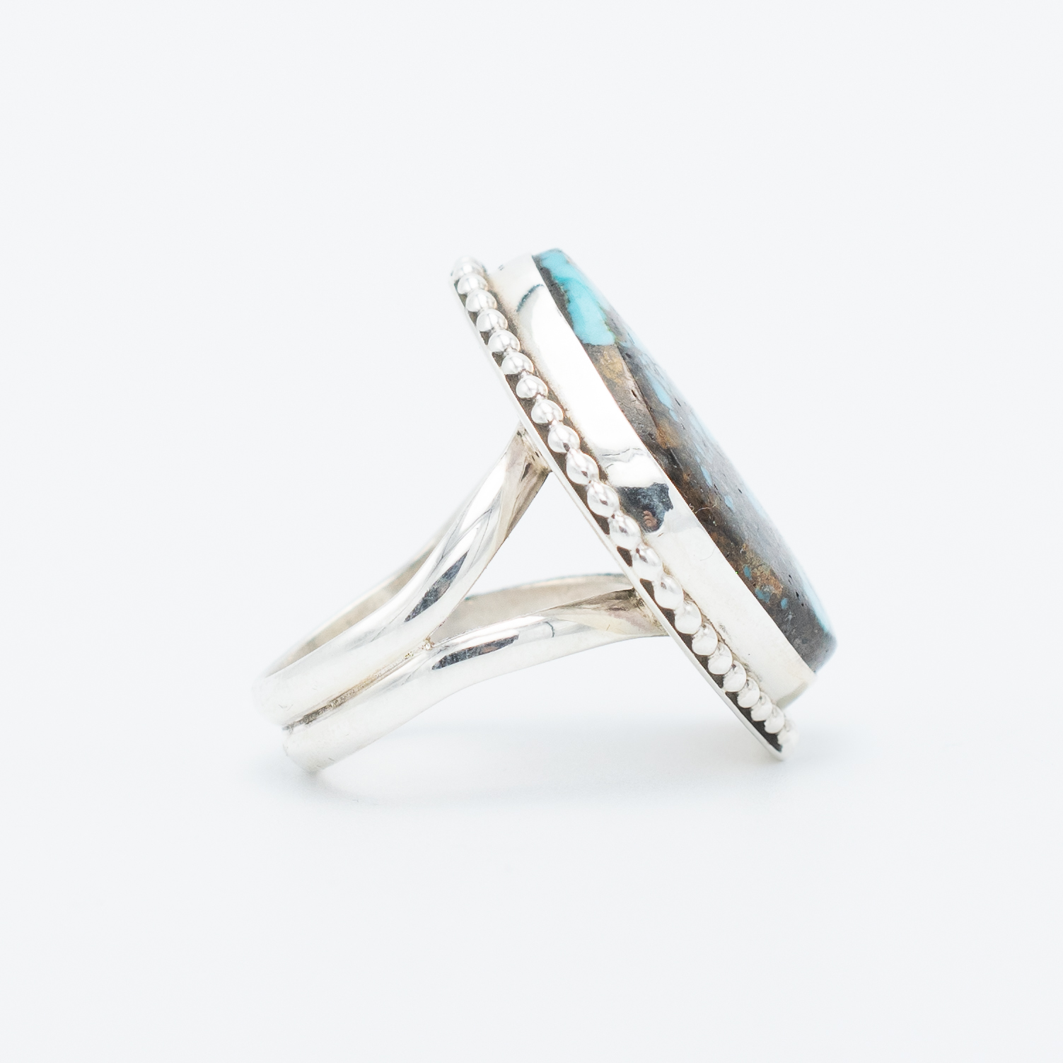 Stormy Mountain Turquoise Ring - Image 3