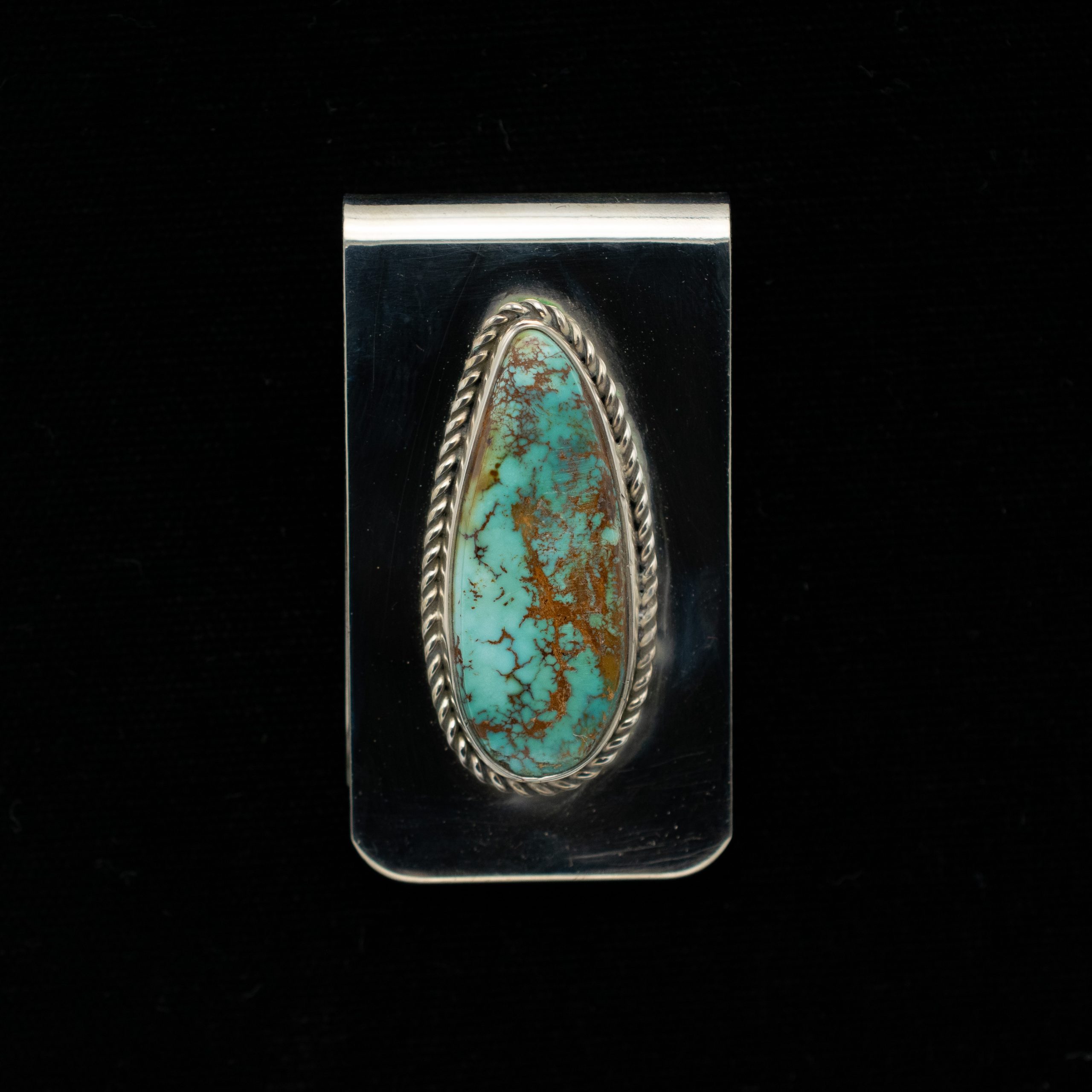 Royston Turquoise Money Clip