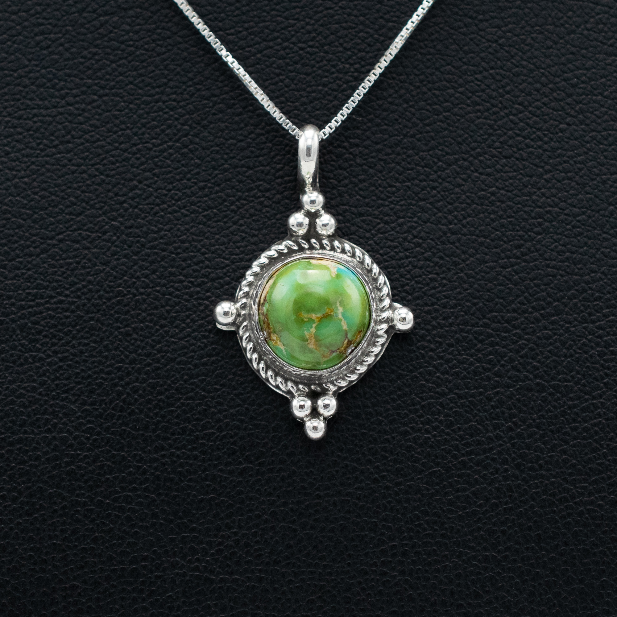 Sonoran Gold Turquoise Pendant