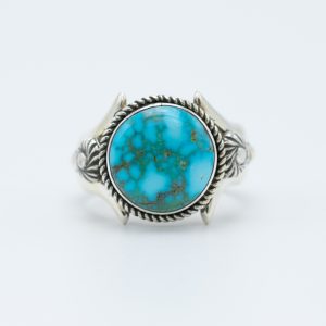 Kingman Turquoise Rope Ring