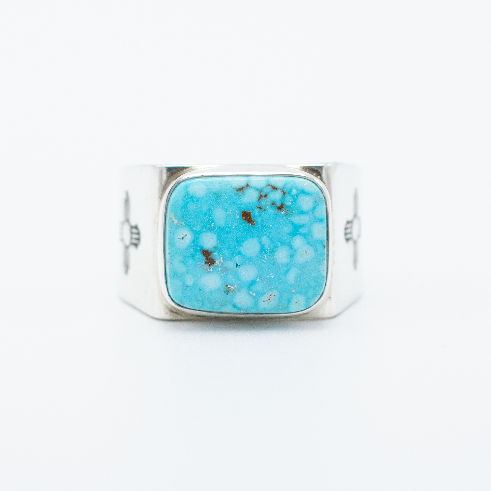 Bird's Eye Kingman Turquoise Ring