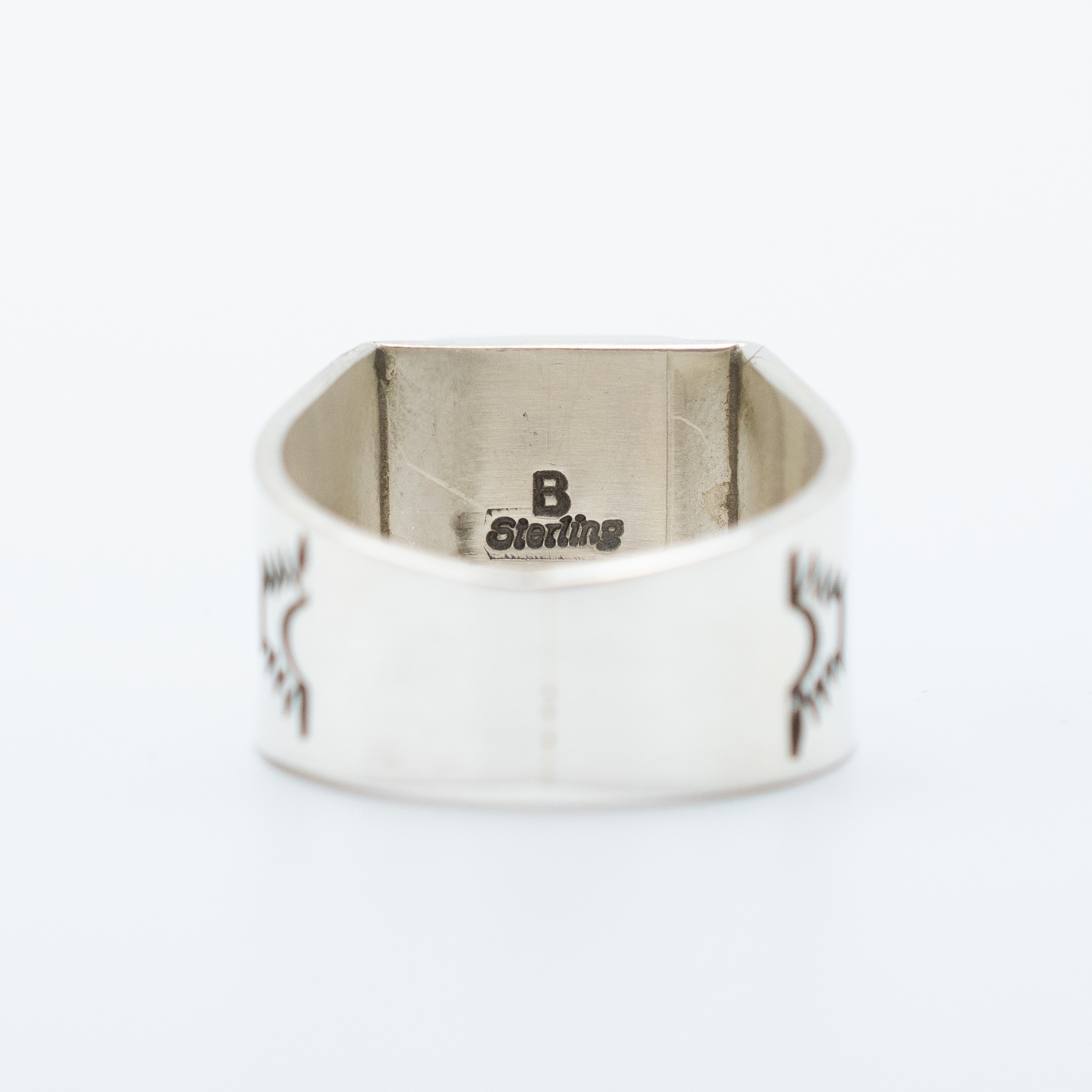 Bird's Eye Kingman Turquoise Ring - Image 5