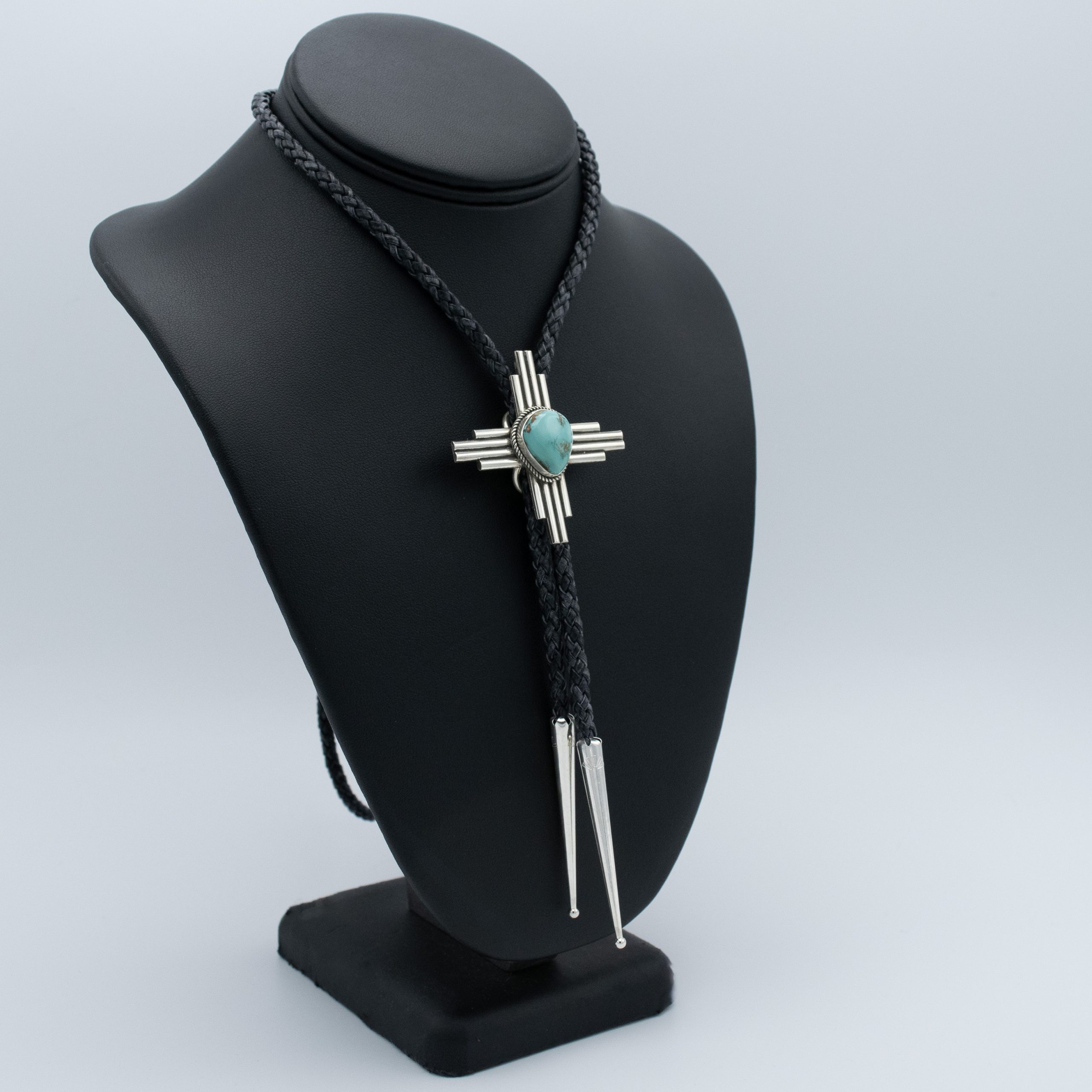 Royston Turquoise Zia Bolo Tie - Image 2