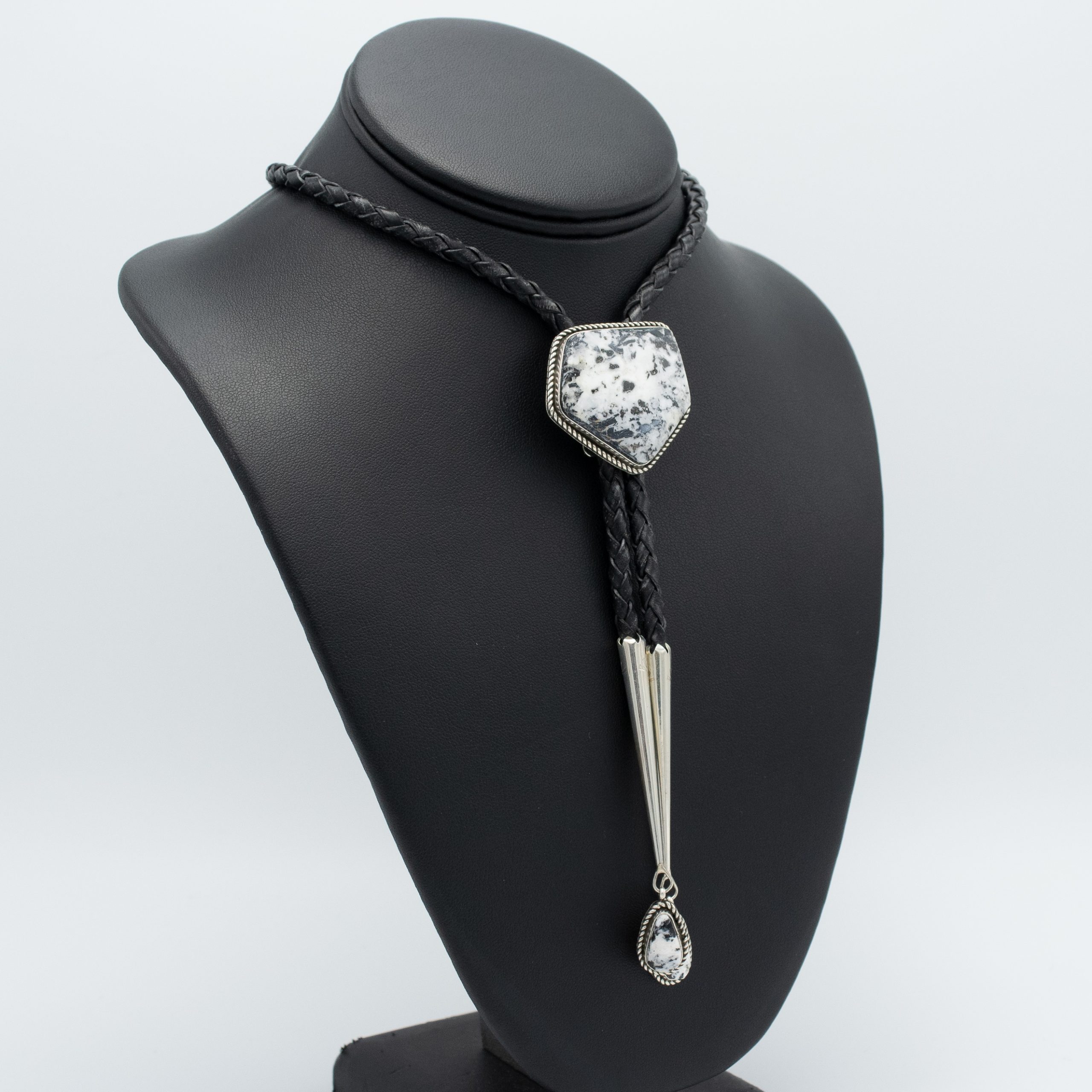 White Buffalo Bolo Tie - Image 2