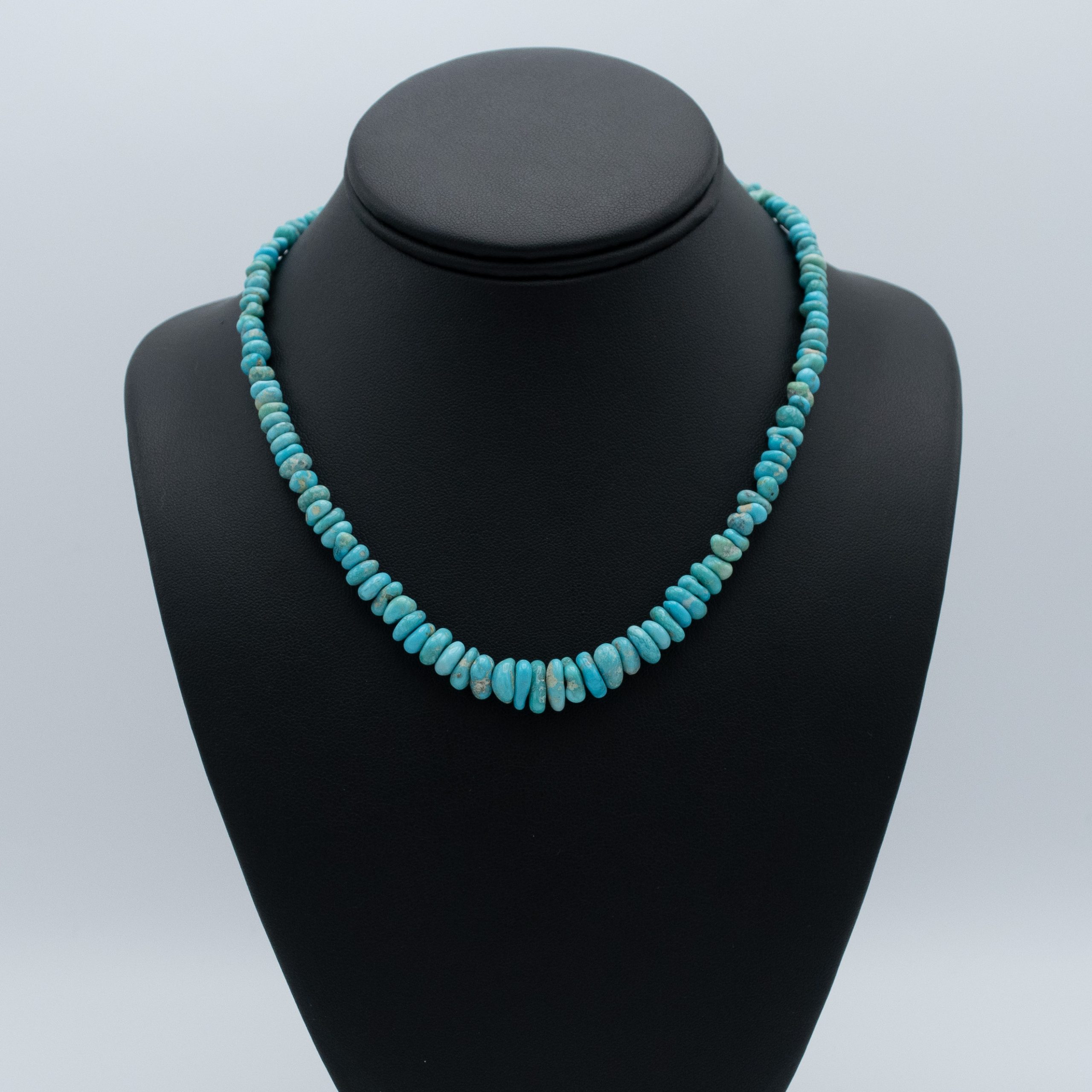 Sleeping Beauty Turquoise Bead Necklace