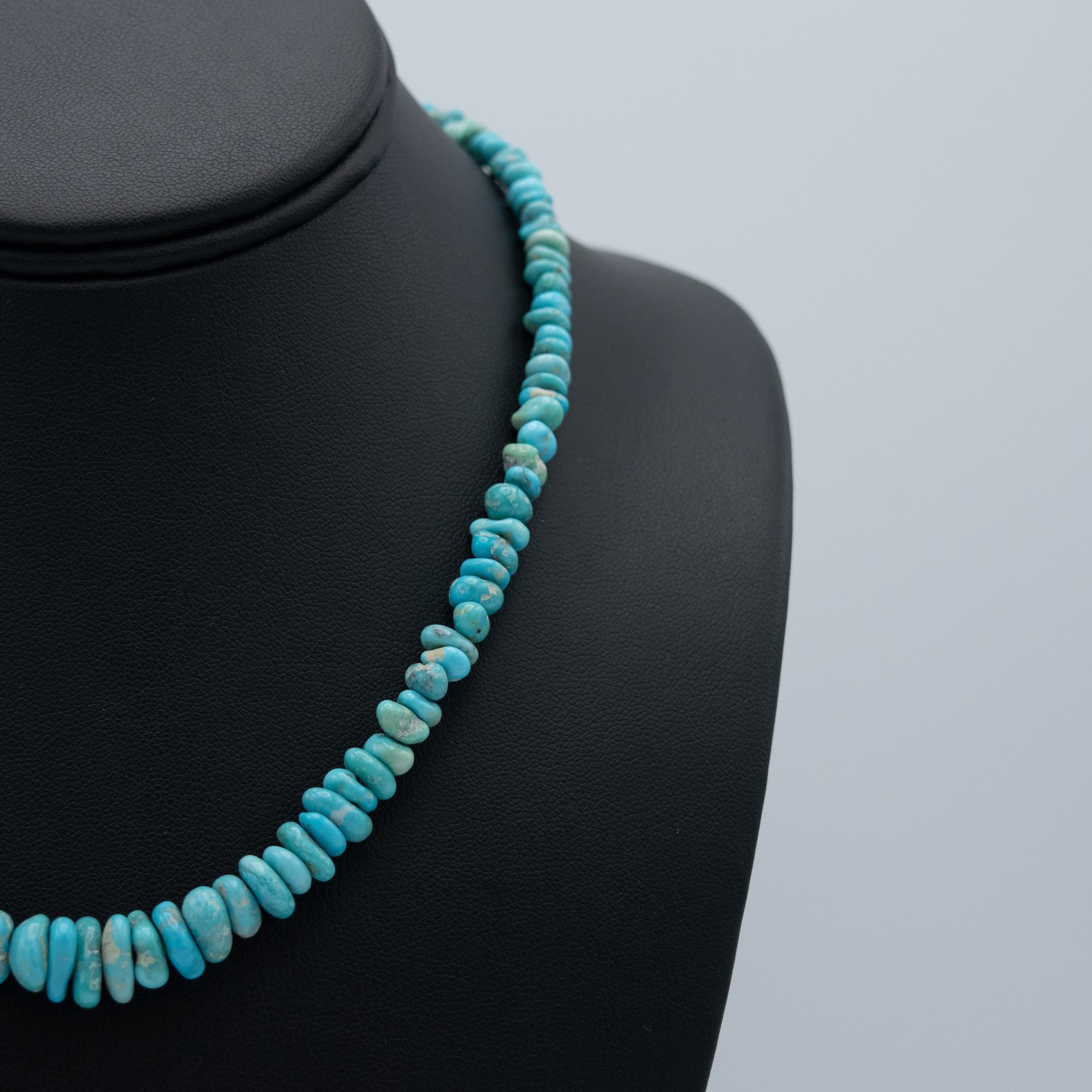 Sleeping Beauty Turquoise Bead Necklace - Image 2