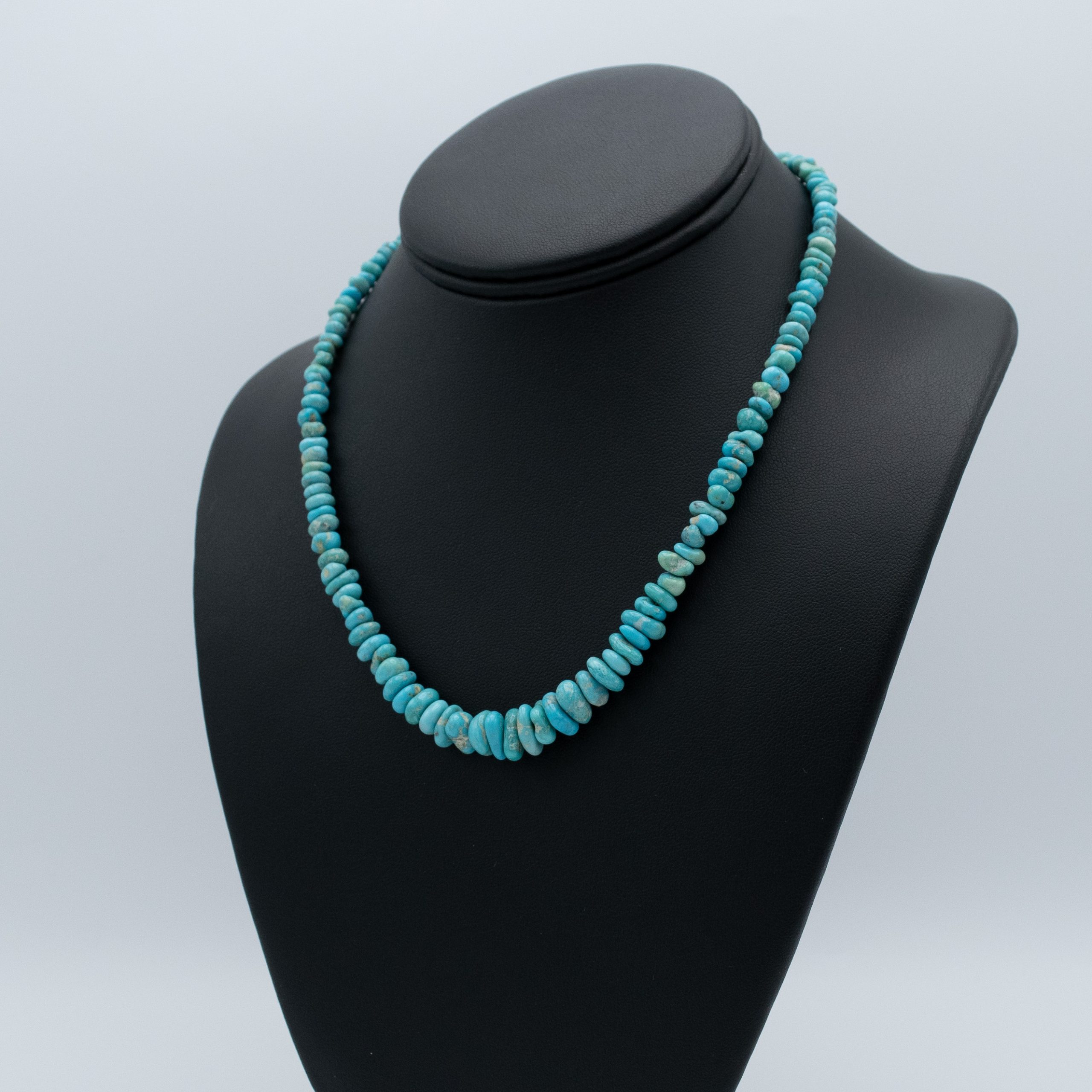 Sleeping Beauty Turquoise Bead Necklace - Image 4