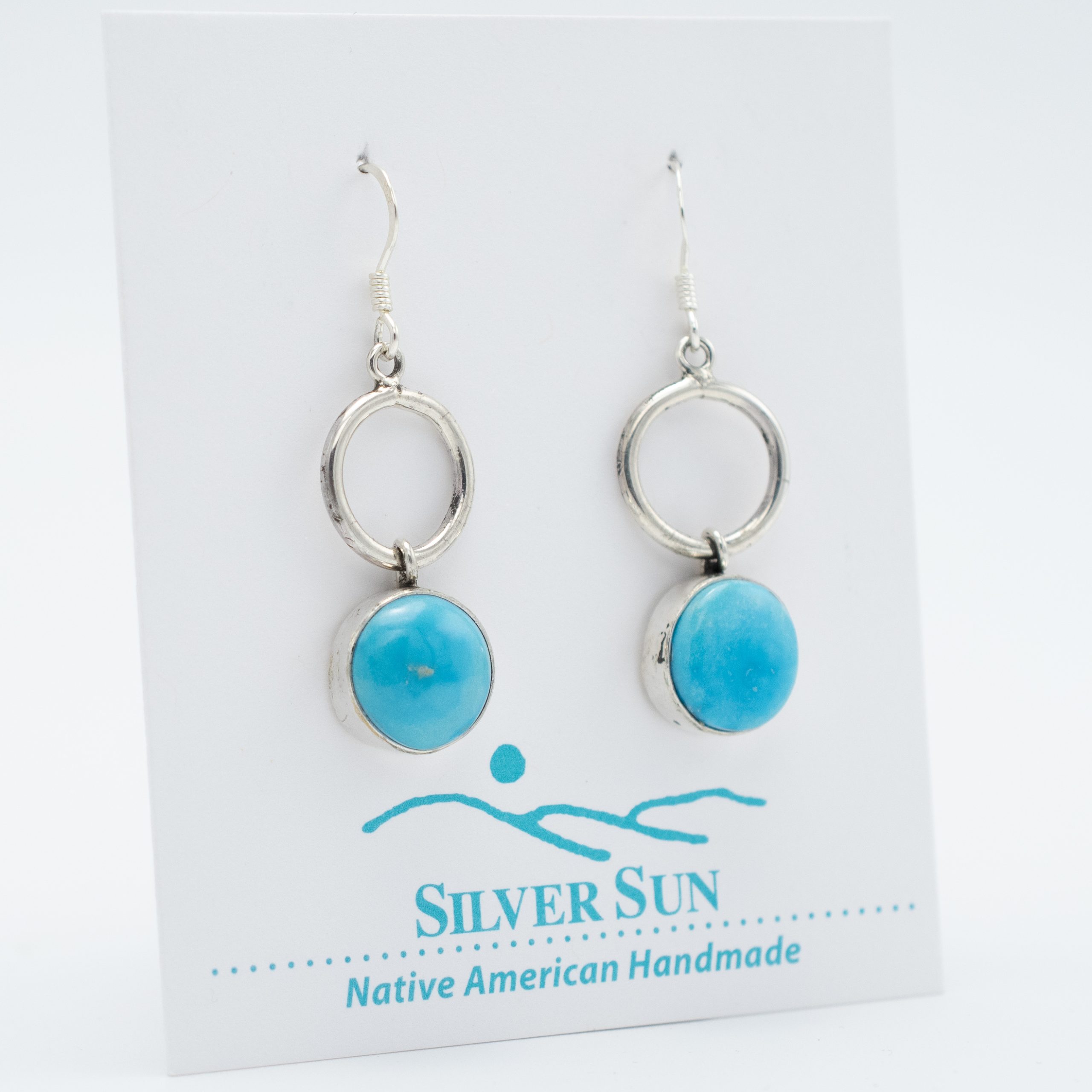Blue Ridge Turquoise Earrings - Image 2