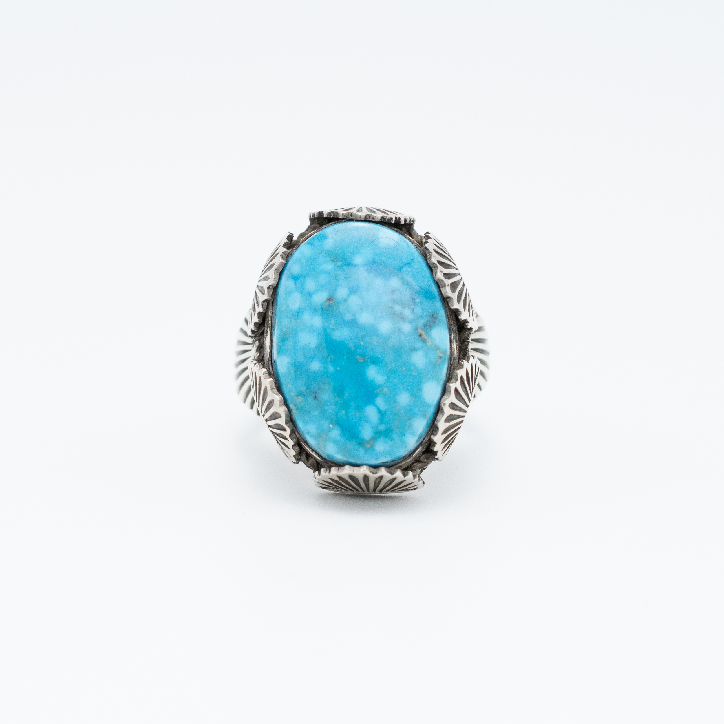 Bird's Eye Kingman Turquoise Ring