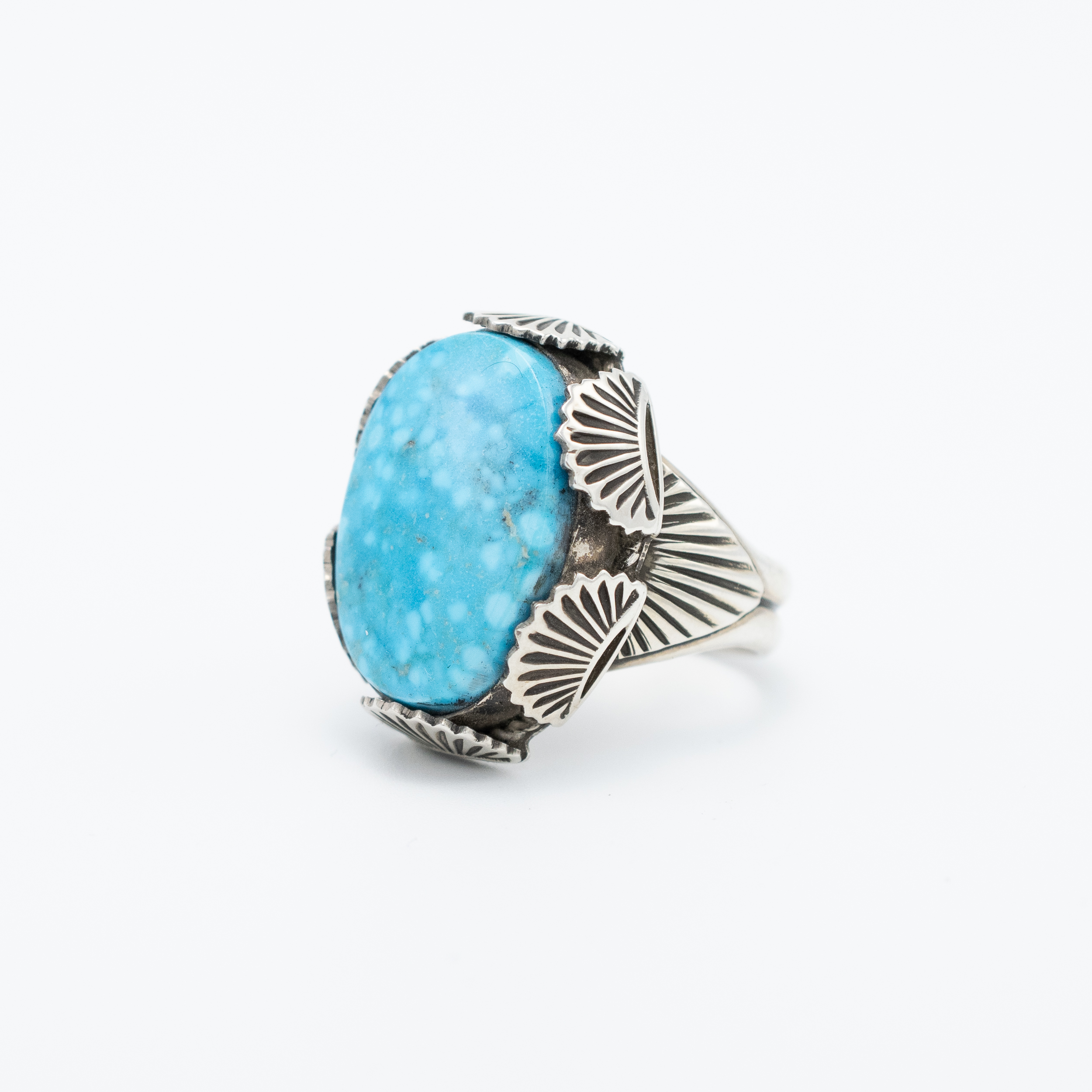 Bird's Eye Kingman Turquoise Ring - Image 3