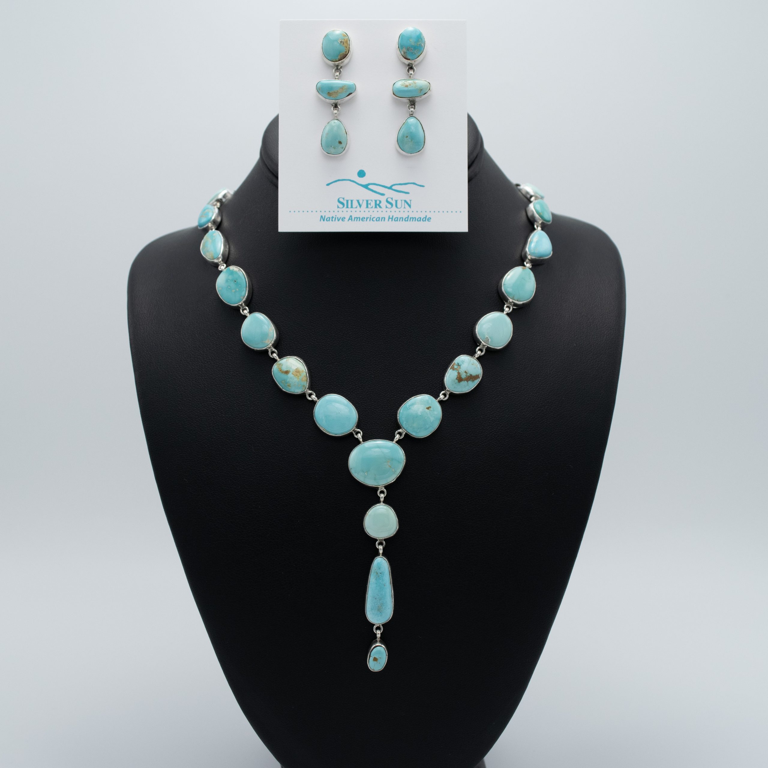 Persian Turquoise Lariat Set