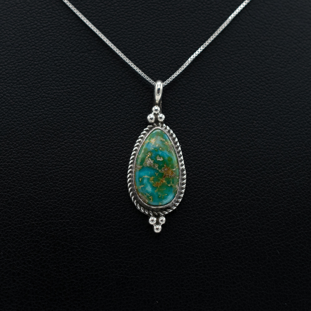 Sonoran Gold Turquoise Pendant