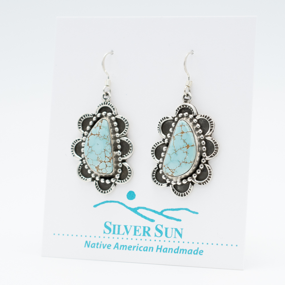 Number 8 Turquoise Earrings - Image 3