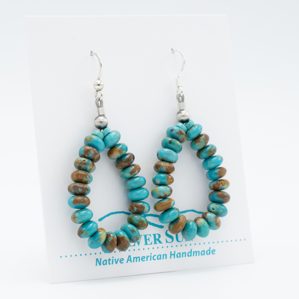 Fox Turquoise Earrings - Image 2