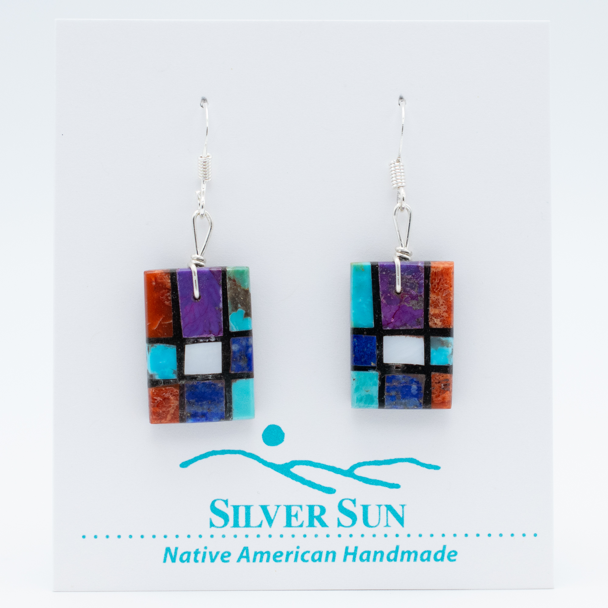 Mosaic Inlay Earrings