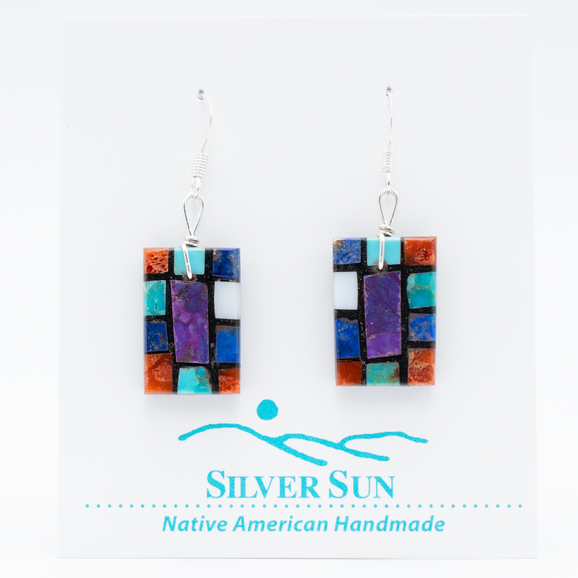 Mosaic Inlay Earrings