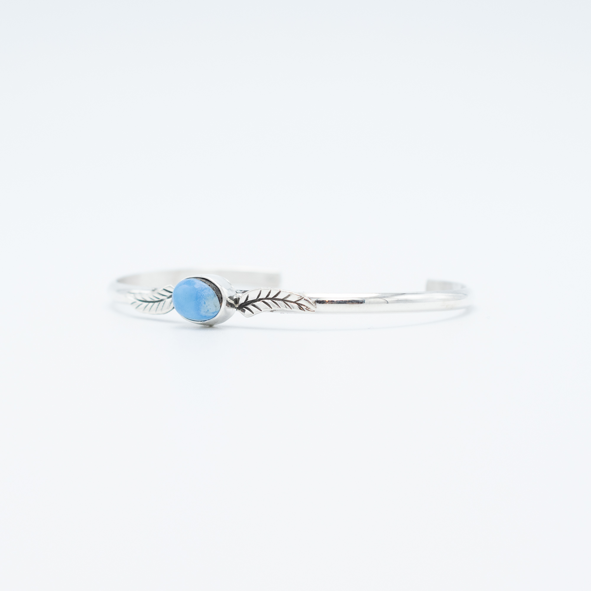 Winged Golden Hill Turquoise Bracelet - Image 3