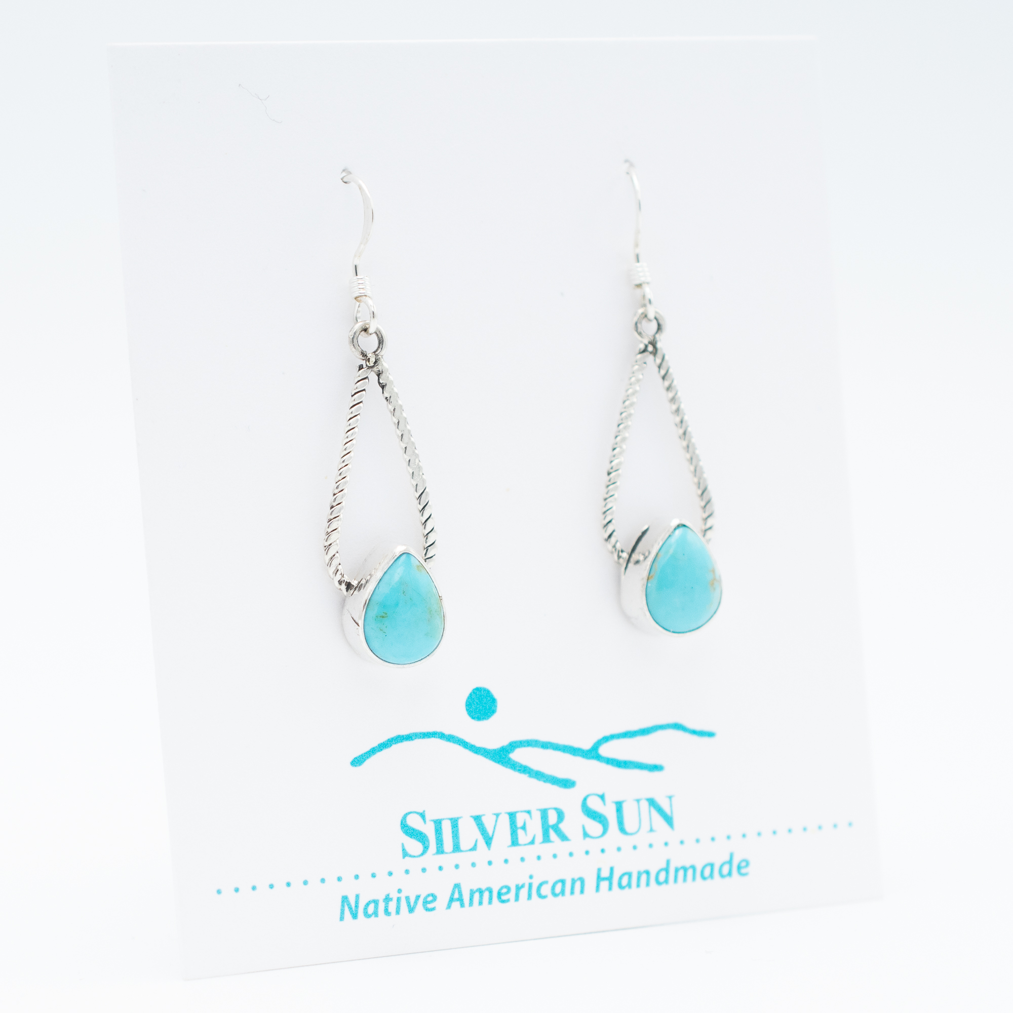 Kingman Teardrop Wire Dangles - Image 2