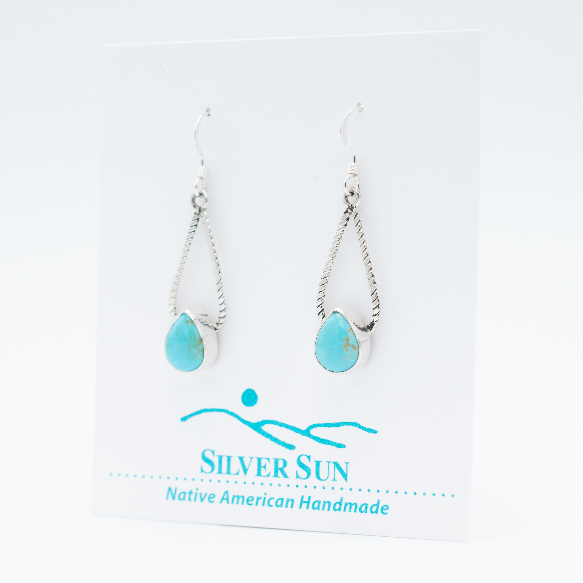 Kingman Teardrop Wire Dangles - Image 3