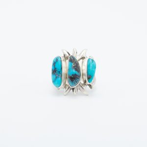 Ithaca Peak Kingman & Morenci Turquoise Ring