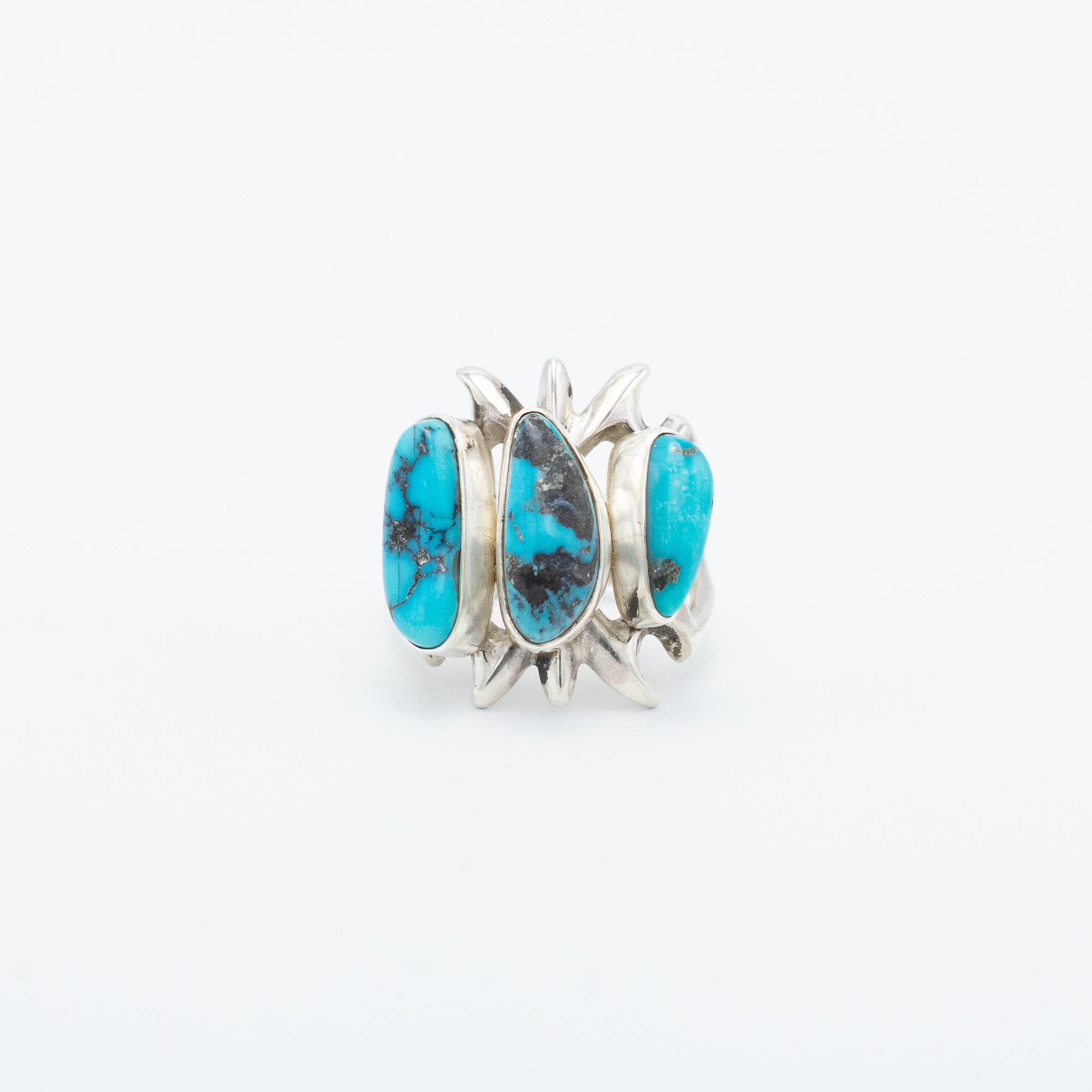 Ithaca Peak Kingman & Morenci Turquoise Ring