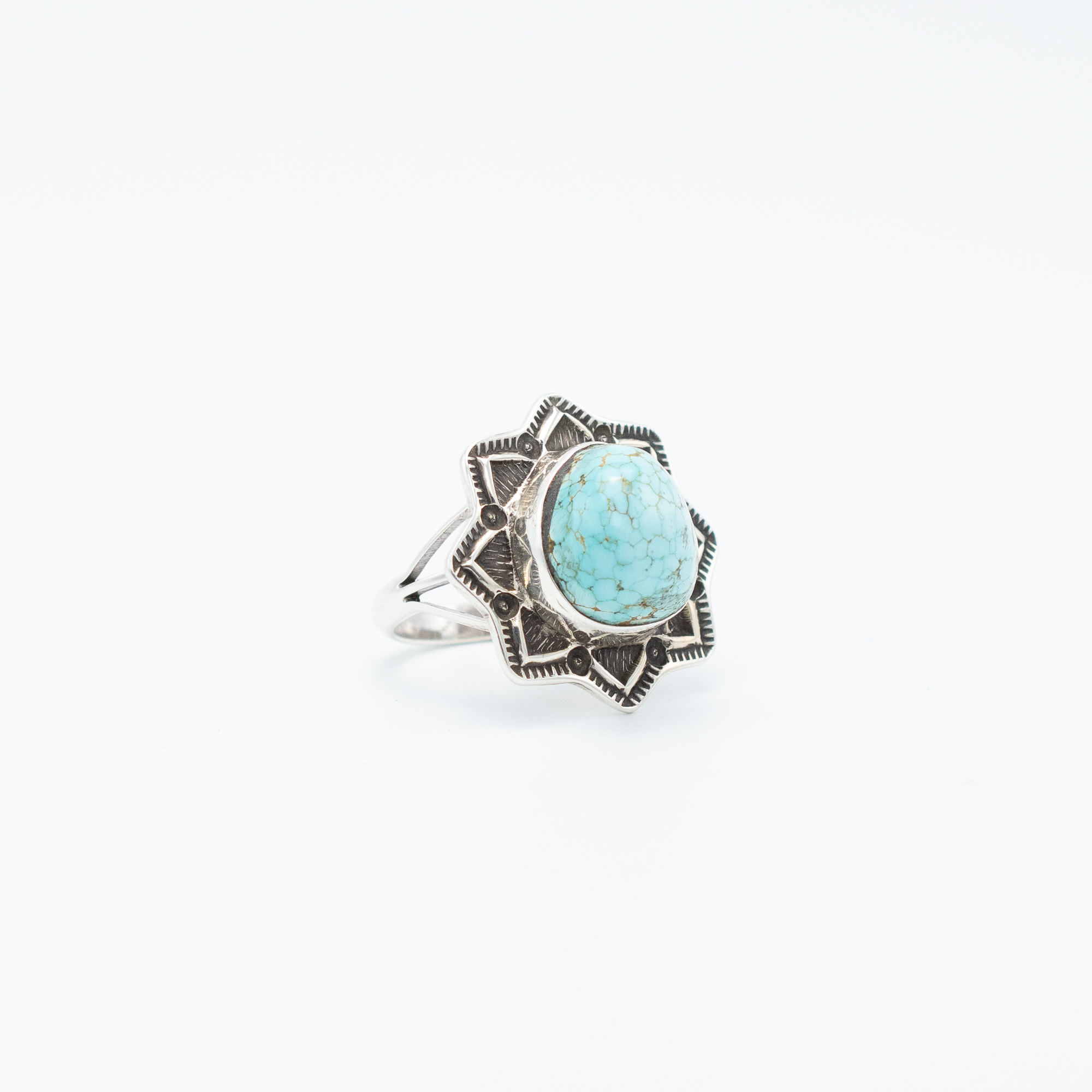 Number 8 Turquoise Ring - Image 2