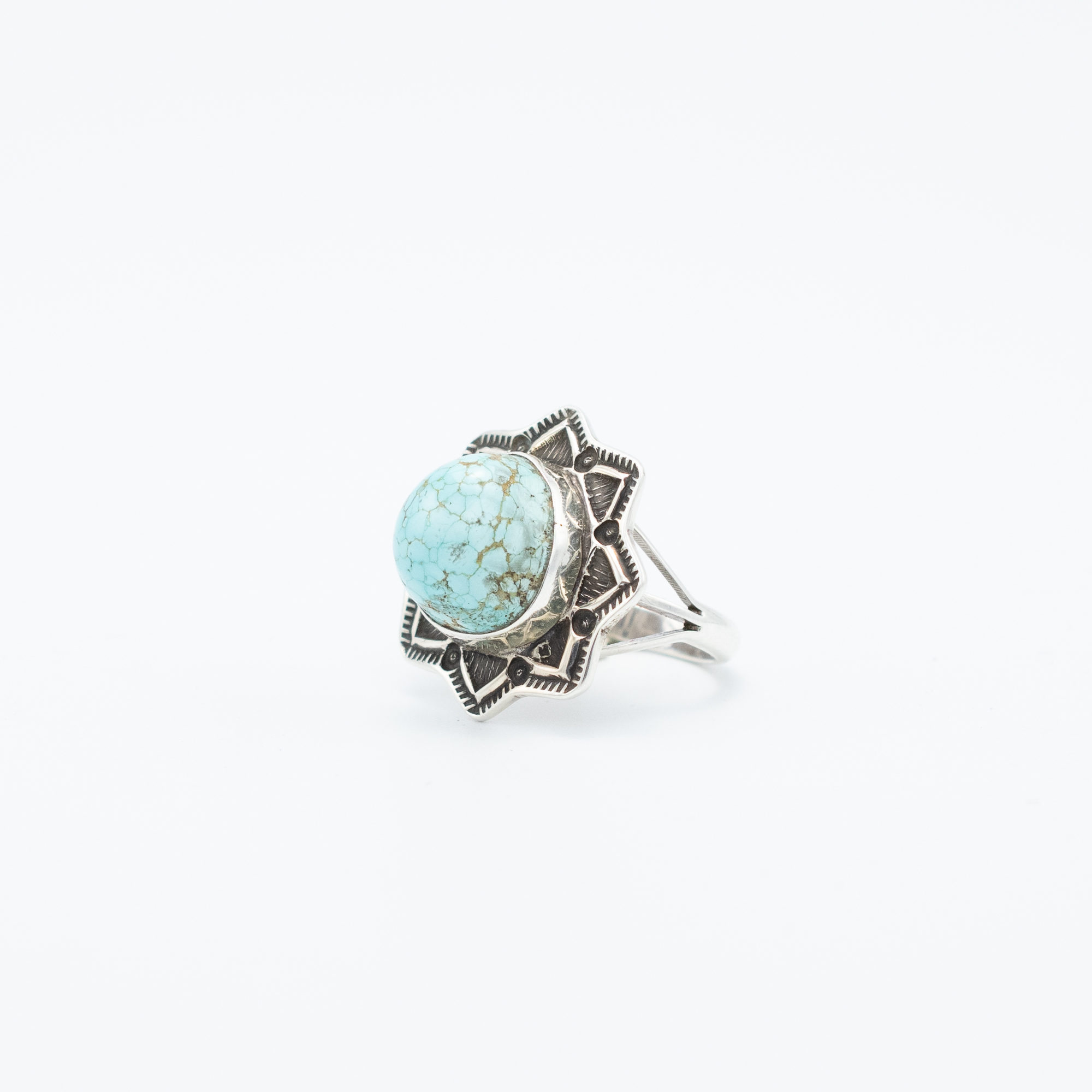 Number 8 Turquoise Ring - Image 3