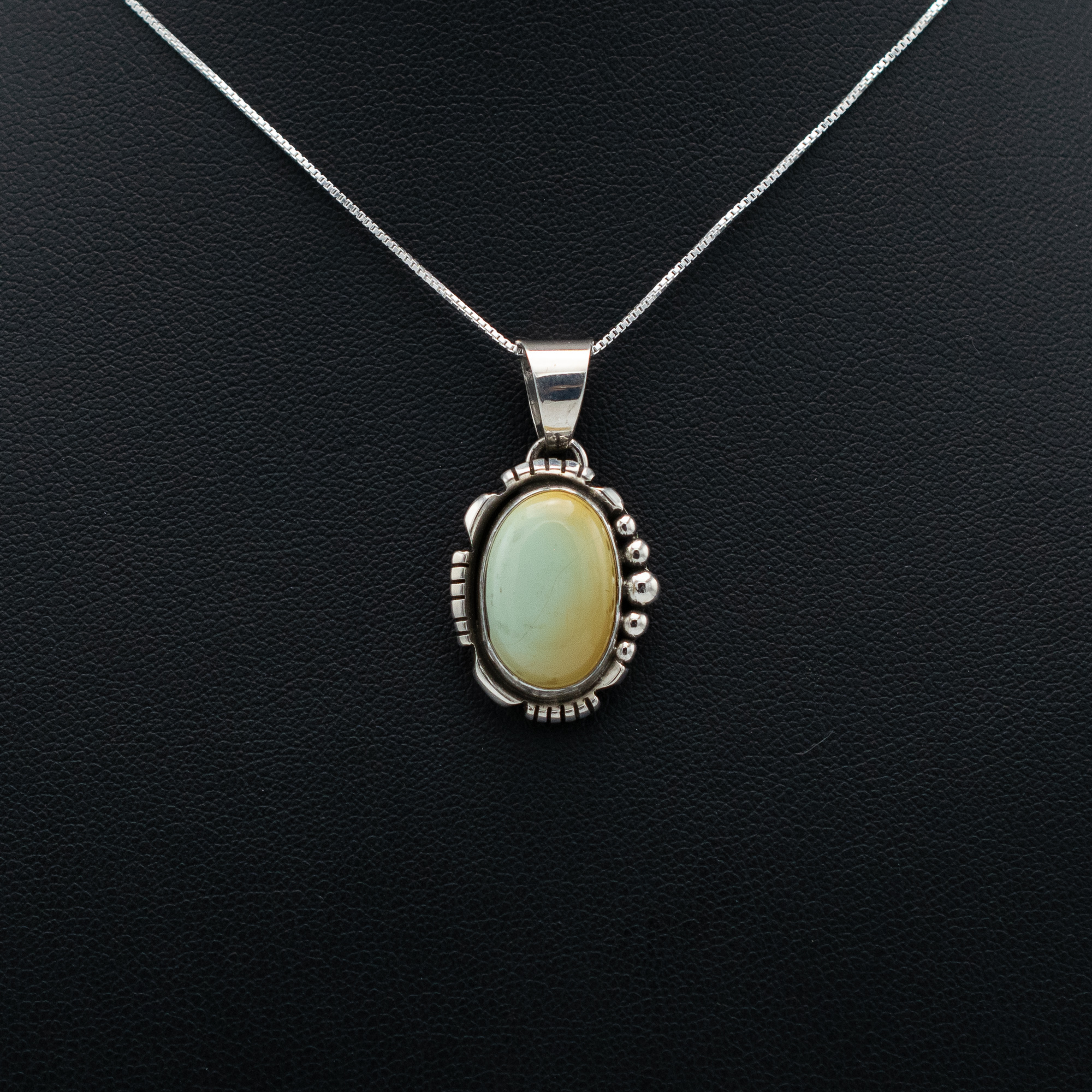 Iron Maiden Turquoise Pendant