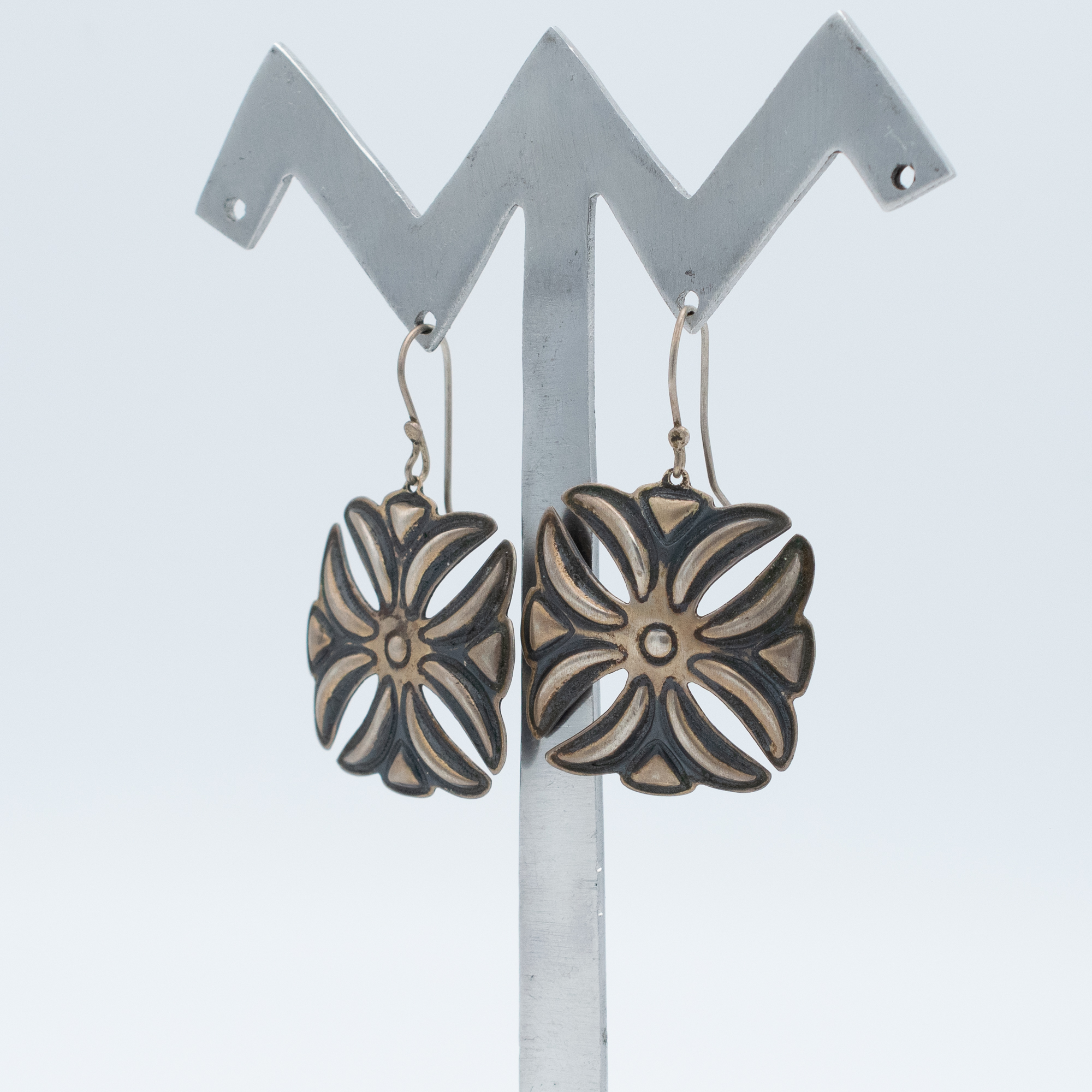 Vintage Silver Earrings - Image 3