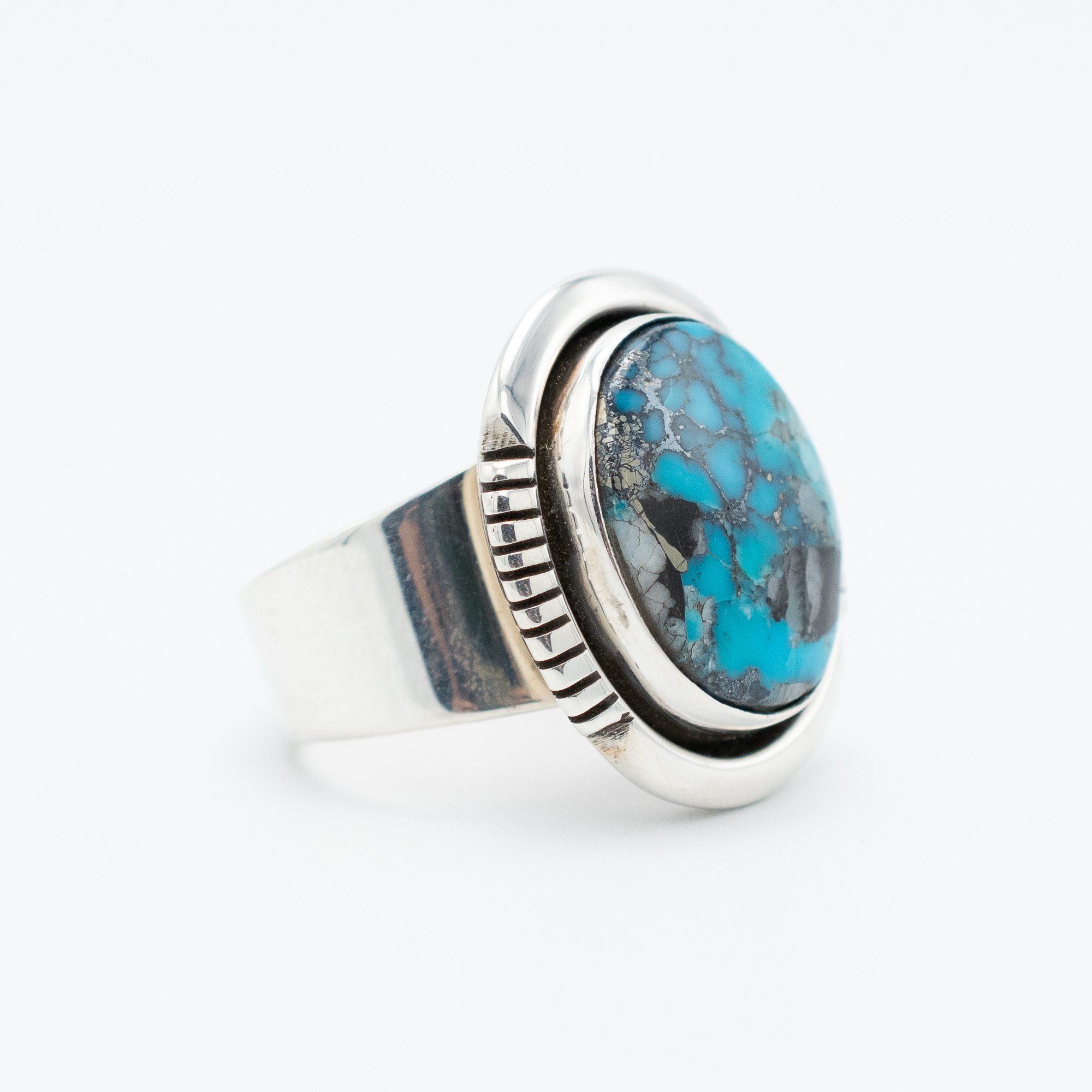 Ithaca Peak Kingman Turquoise Ring - Image 2