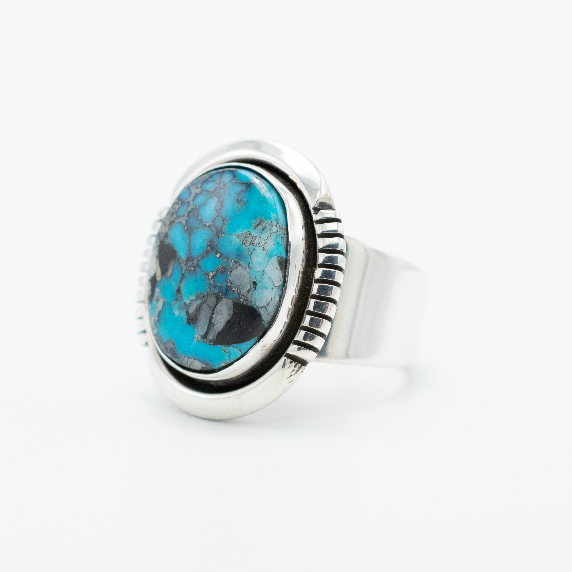 Ithaca Peak Kingman Turquoise Ring - Image 3
