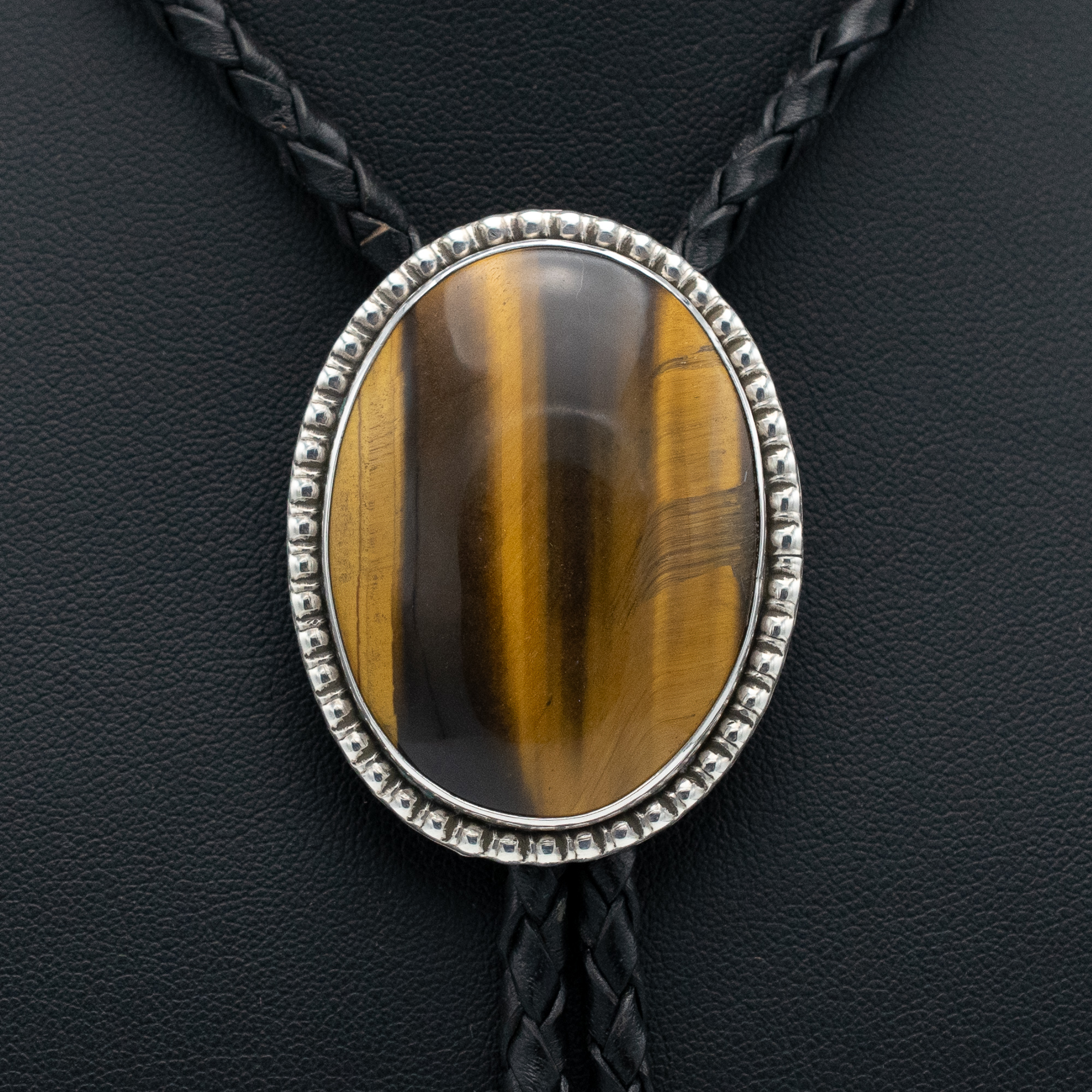 Tiger's Eye Bolo Tie - Image 4
