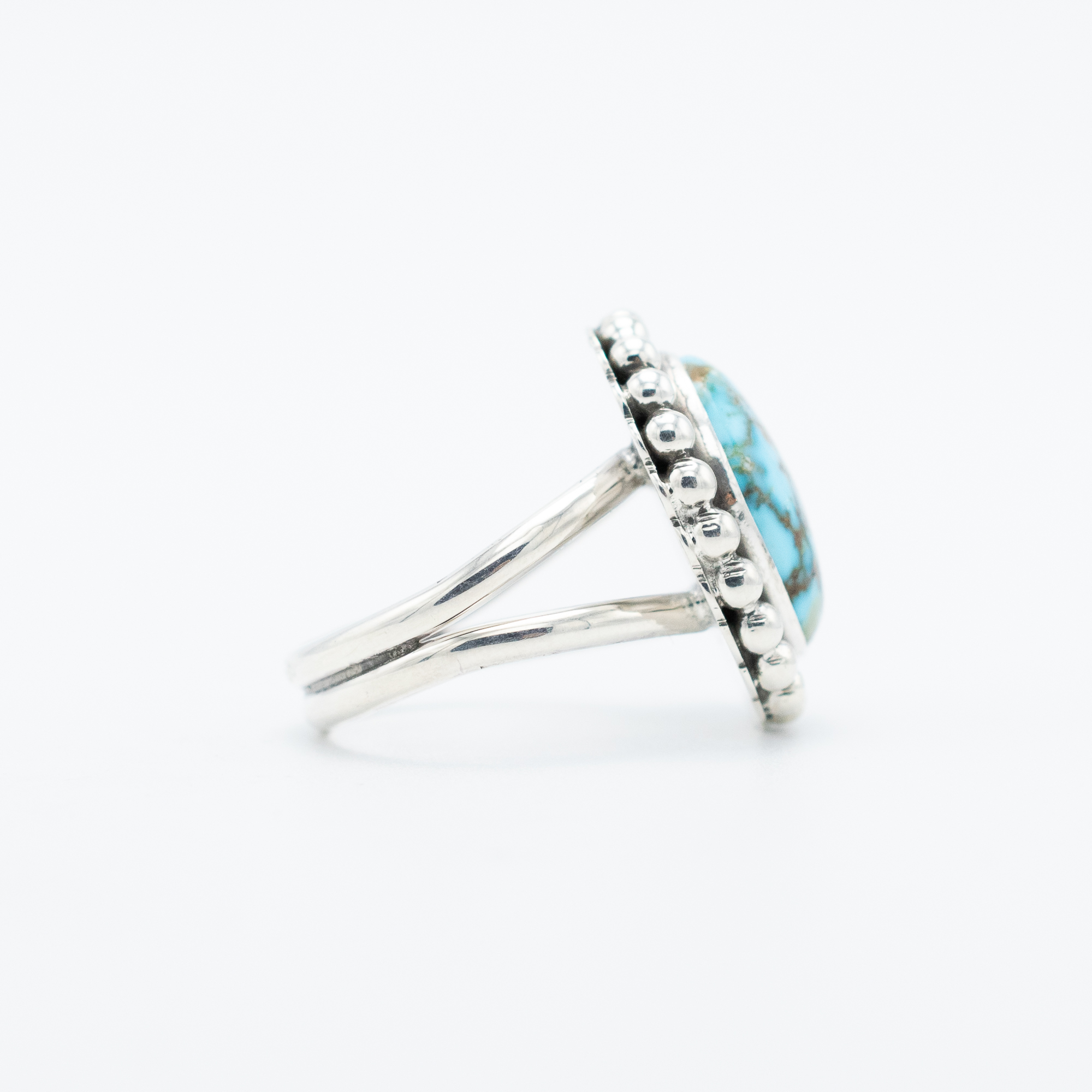 Kingman Turquoise Ring - Image 4