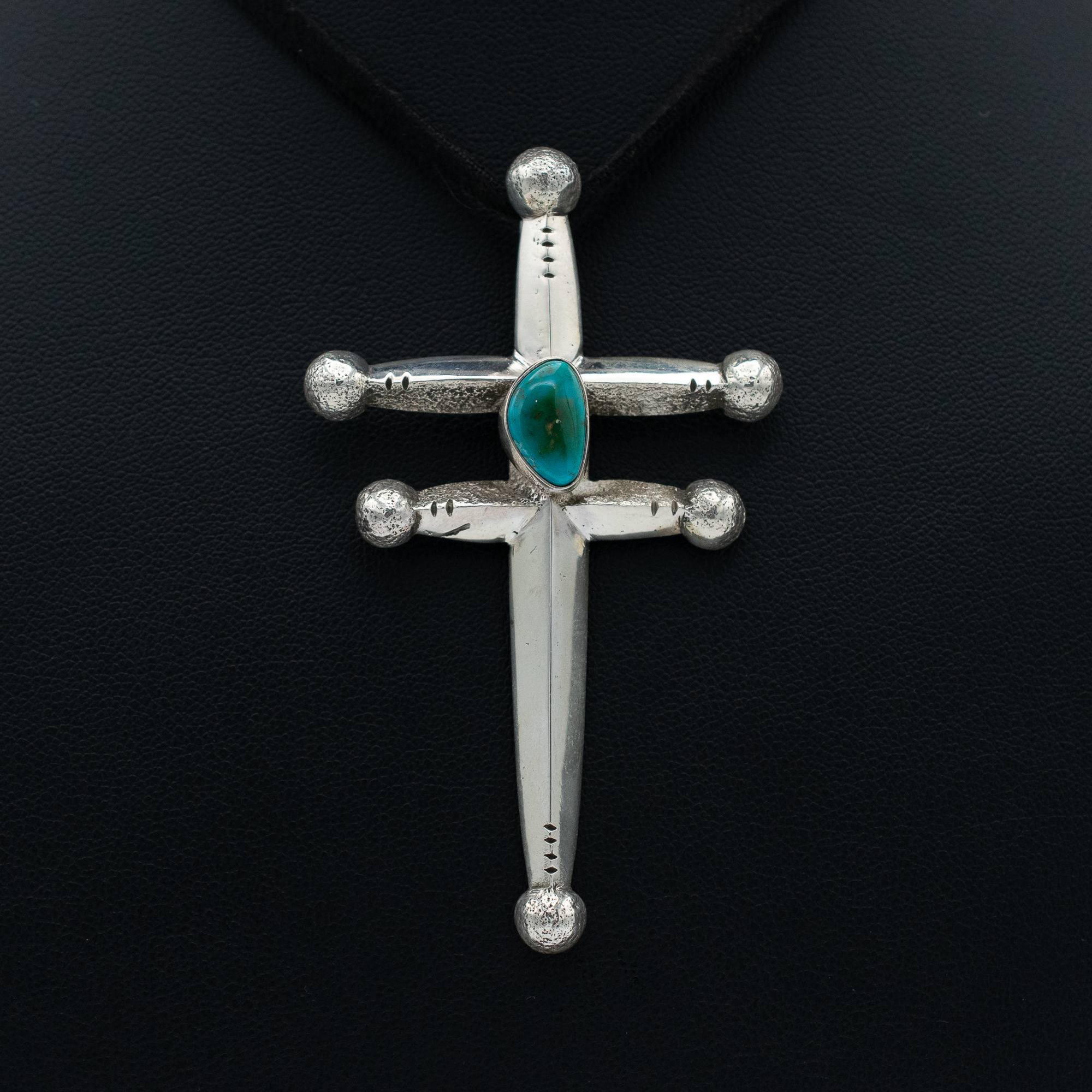 Hachita Turquoise Dragonfly Pendant