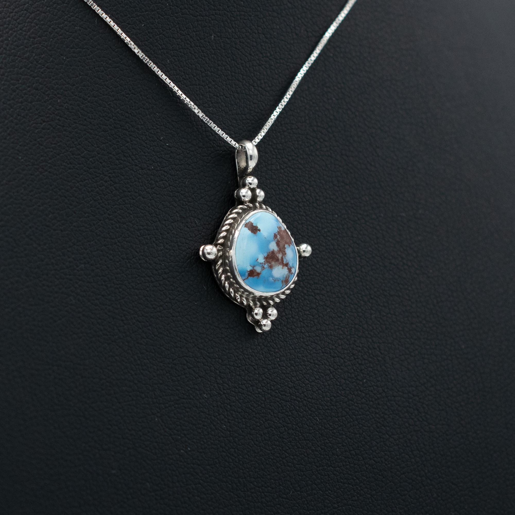Golden Hill Turquoise Pendant - Image 2
