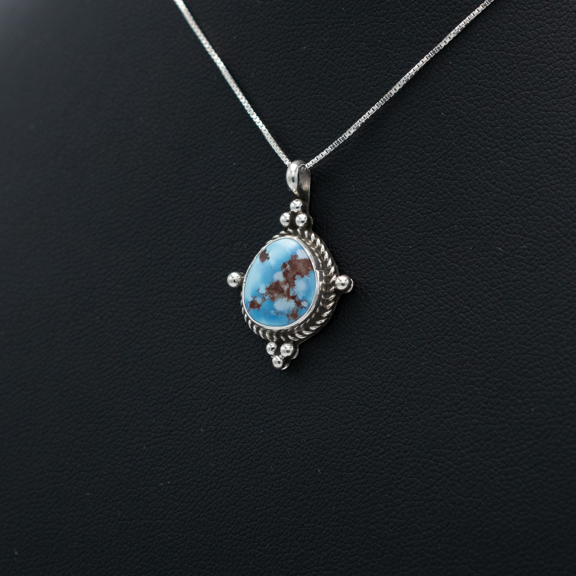 Golden Hill Turquoise Pendant - Image 3