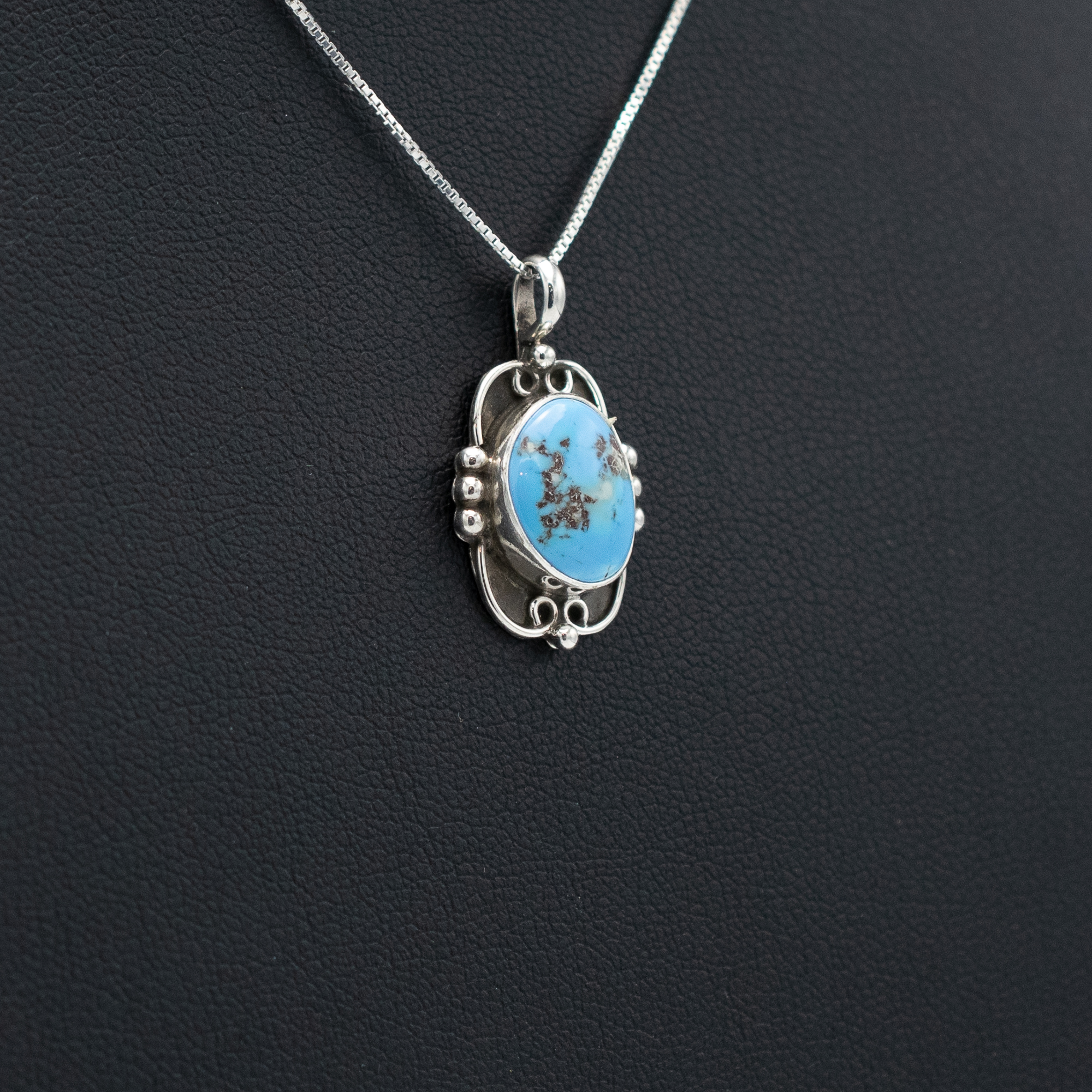 Golden Hill Turquoise Pendant - Image 2