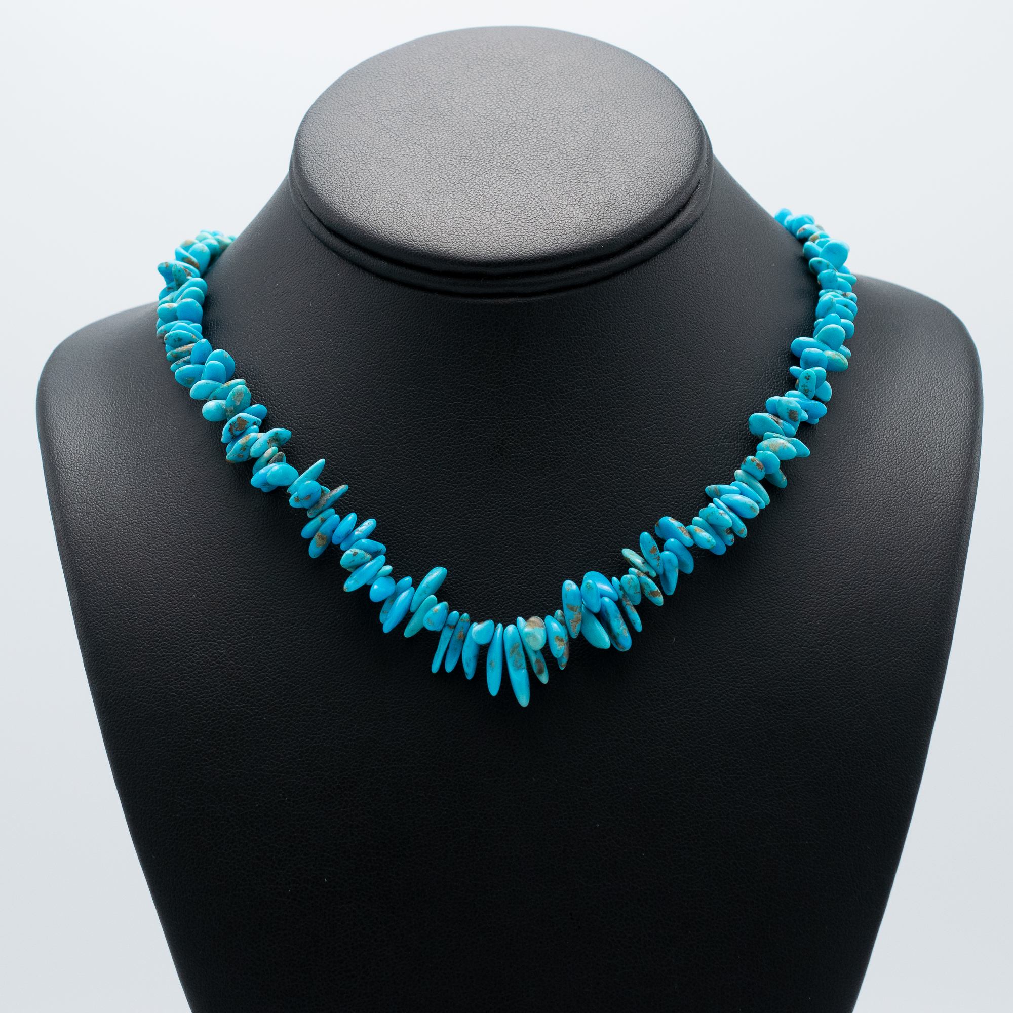 Kingman Turquoise Bead Necklace