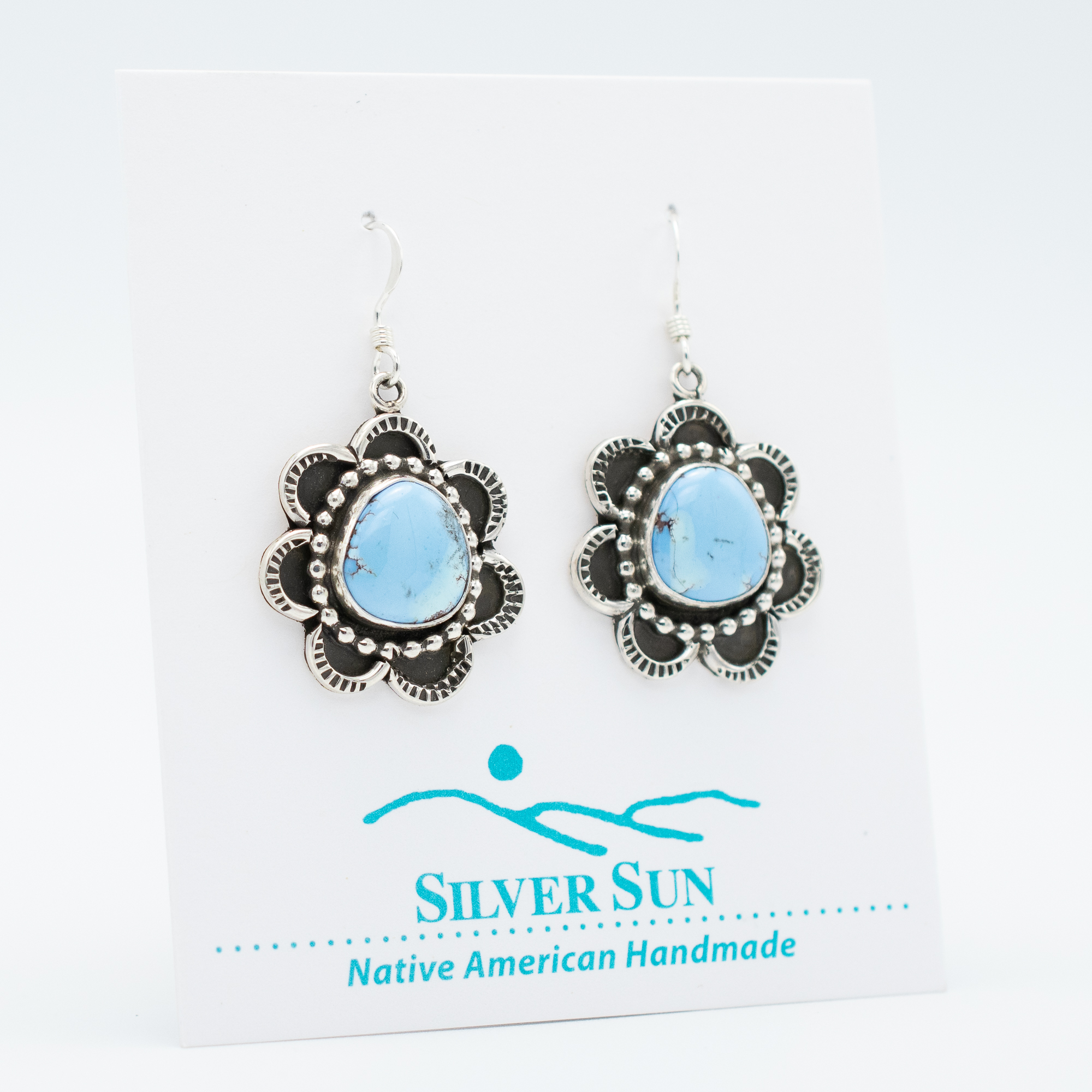 Golden Hill Turquoise Earrings - Image 2