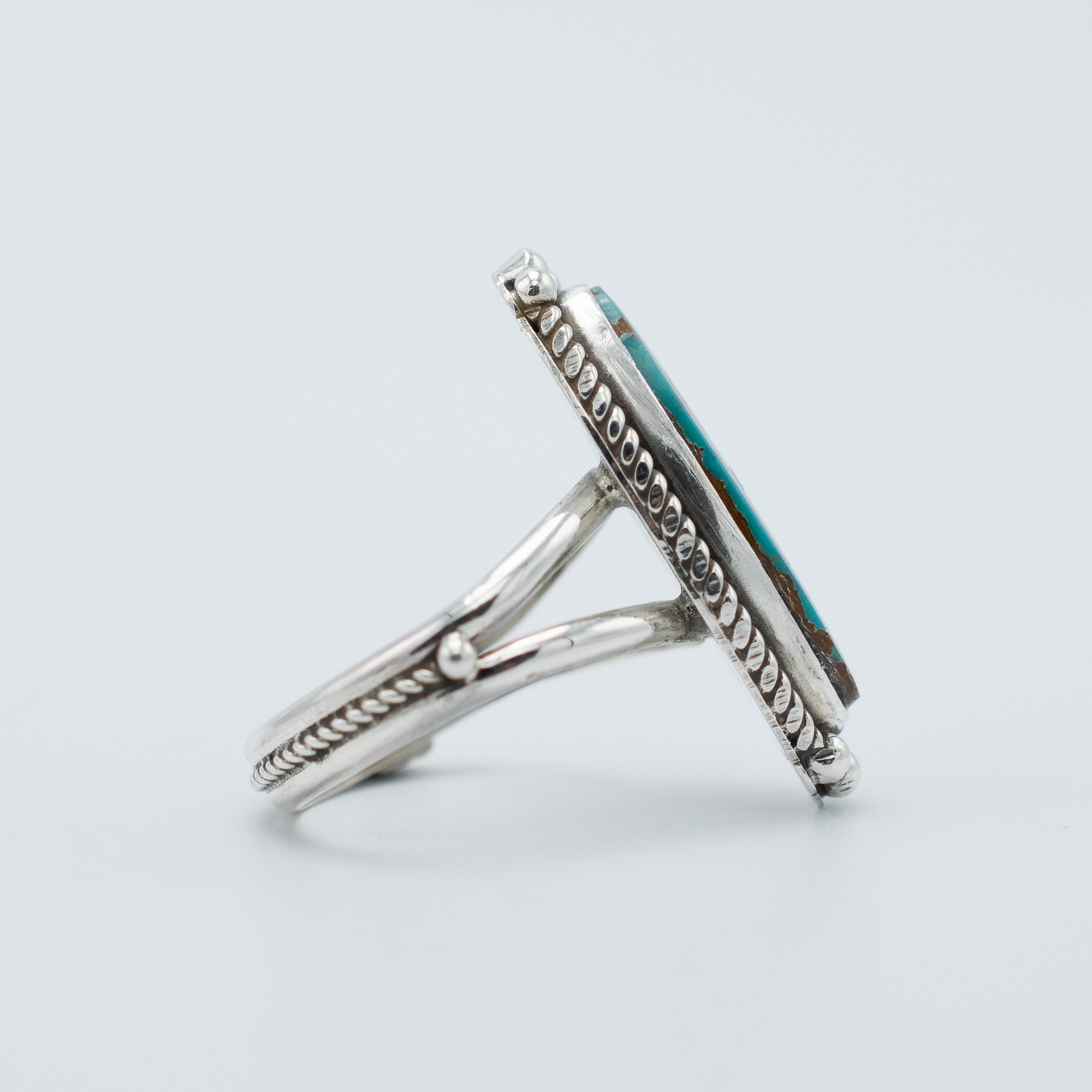 Pilot Mountain Turquoise Ring - Image 4