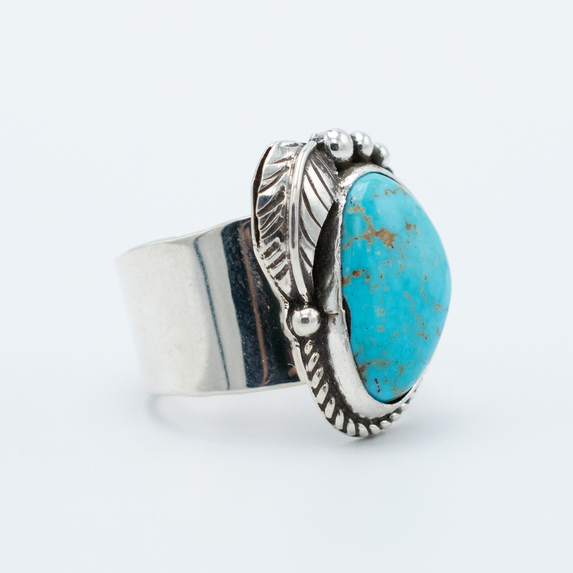 Blue Gem Turquoise Ring - Image 2