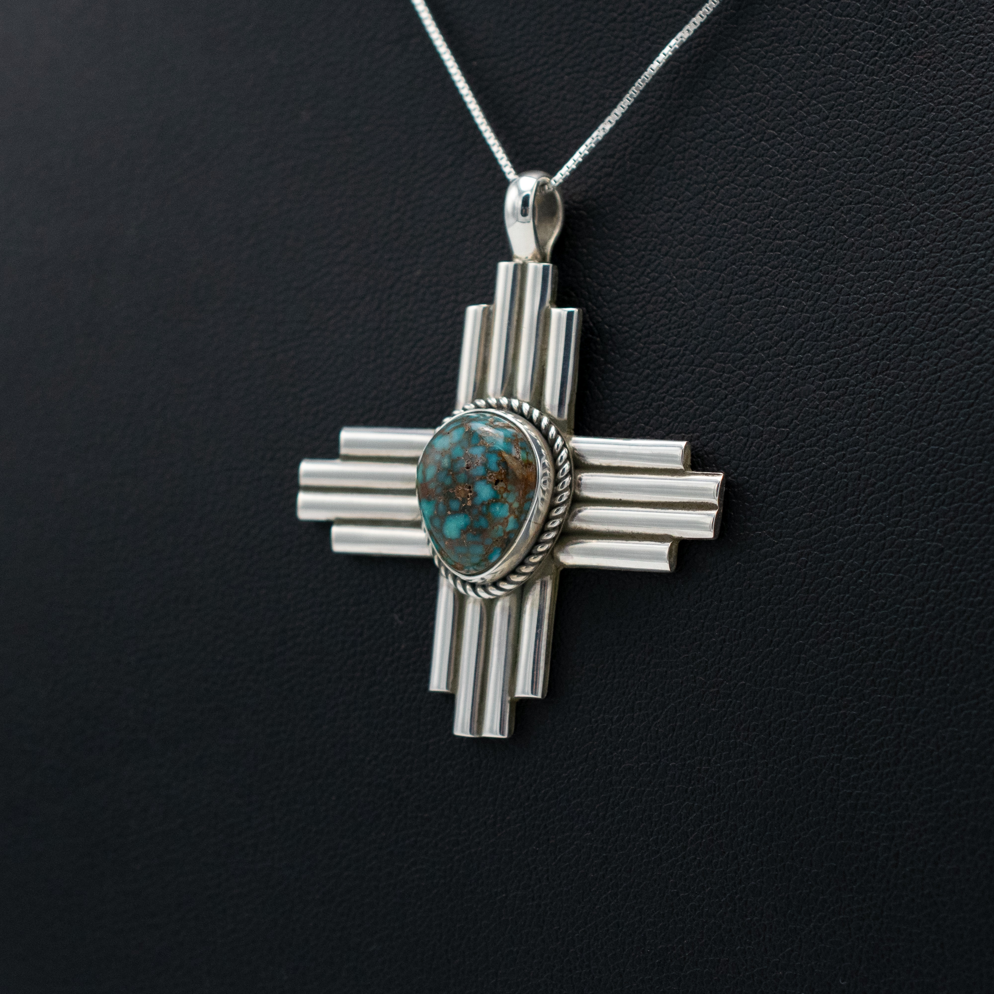 Catalina Turquoise Zia Pendant - Image 3