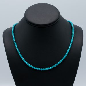 Kingman Turquoise Bead Necklace