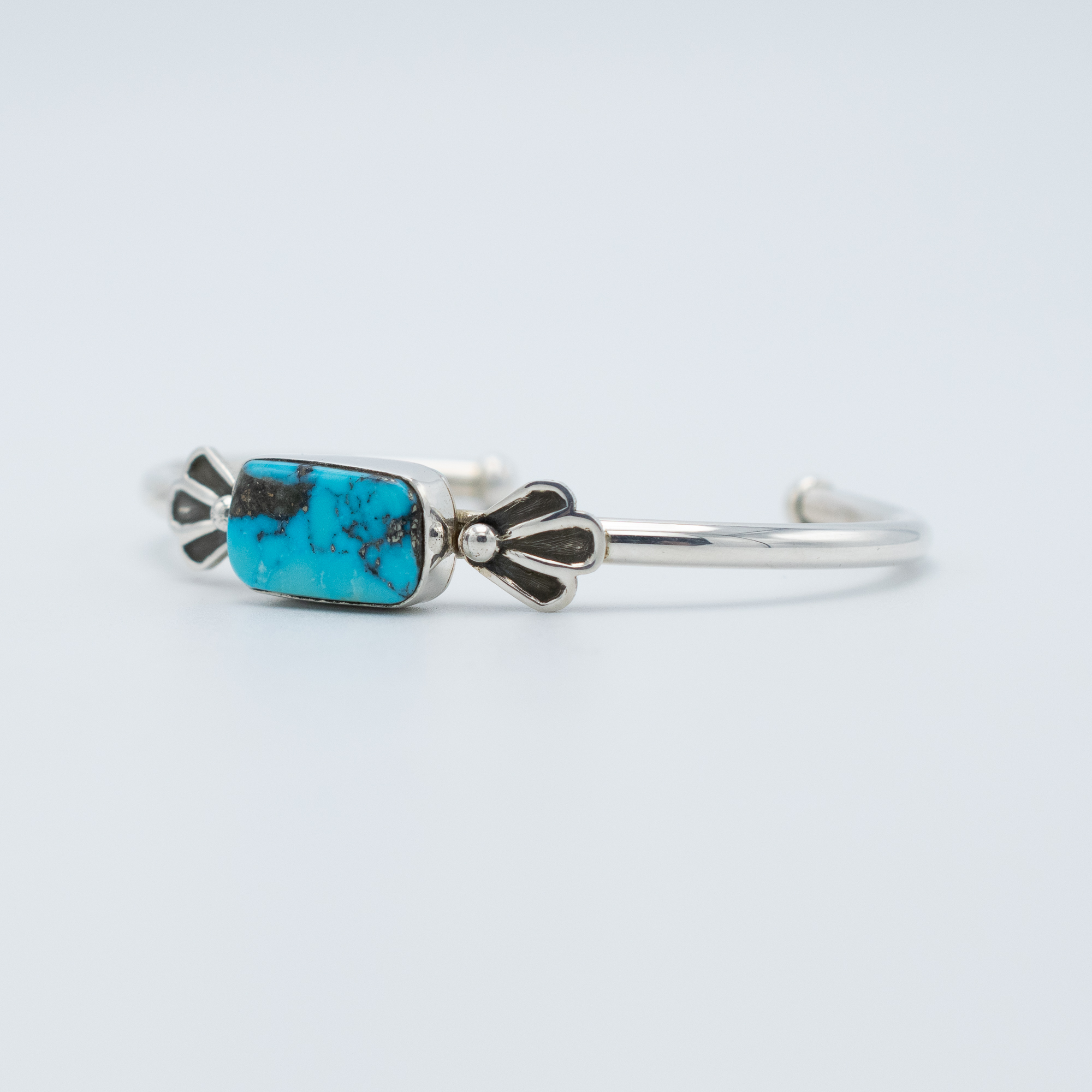 Natural Morenci Turquoise Bracelet - Image 3